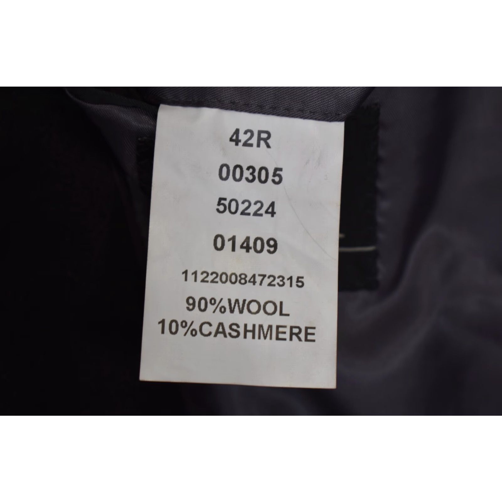 Jos. A. Bank Jos A Bank Jacket Men 42R Black Cashmere Wool 2 Button Sport Coat Chest 46 Size US XS / EU 42 / 0 - 6 Thumbnail