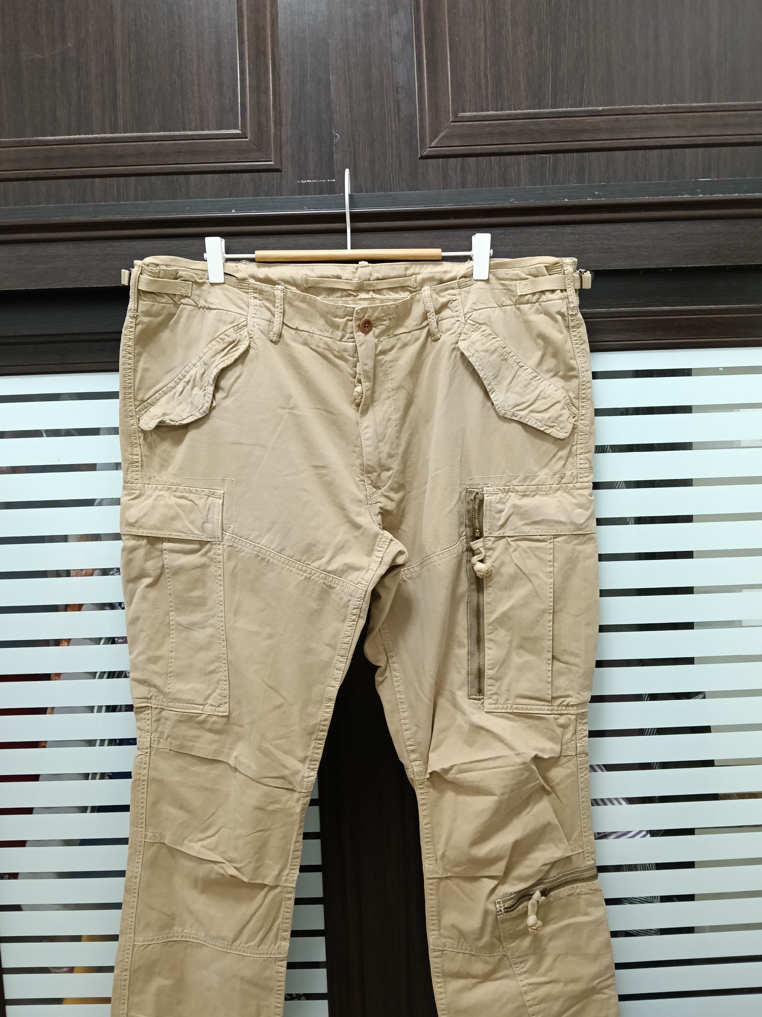 Polo Ralph Lauren 💥M-57 Polo Ralph Lauren Military Cargo Pants 💥 Size US 38 / EU 54 - 3 Thumbnail