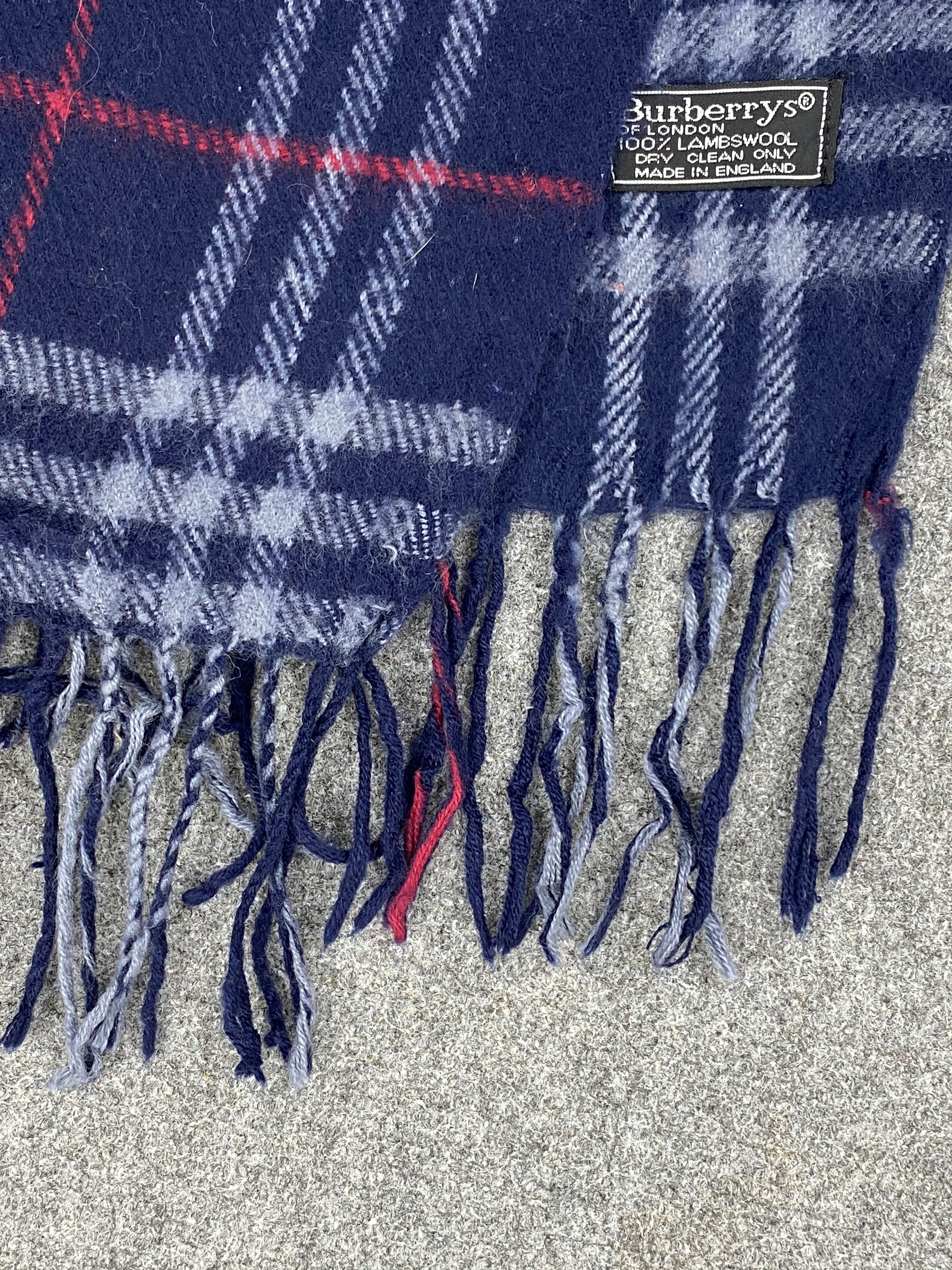 Burberry Vintage Burberry’s Scarf Muffler / Neckwear - SC0025 Size ONE SIZE - 8 Thumbnail