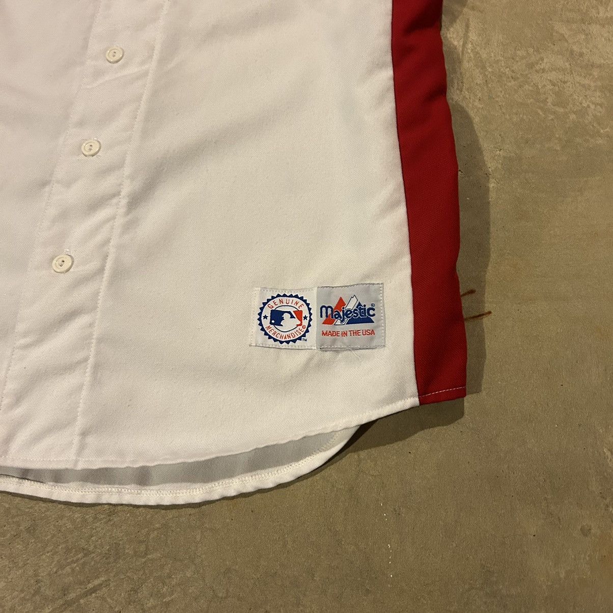 MLB × Majestic × Vintage Essential Vintage 90s St Louis Cardinals Baseball Jersey Size US L / EU 52-54 / 3 - 3 Thumbnail