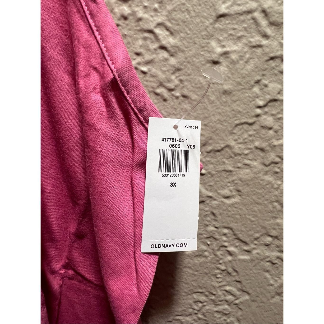 Old Navy Old Navy Pink Tank Top Woman’s Size 3X NEW Size 3XL / US 20-22 - 5 Thumbnail