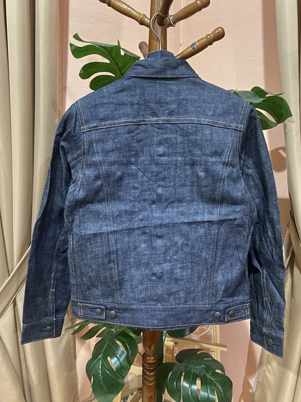 Chevignon Chevignon Vintage Selvedge Denim Jacket French Workwear Size US XXS / EU 40 - 9 Thumbnail