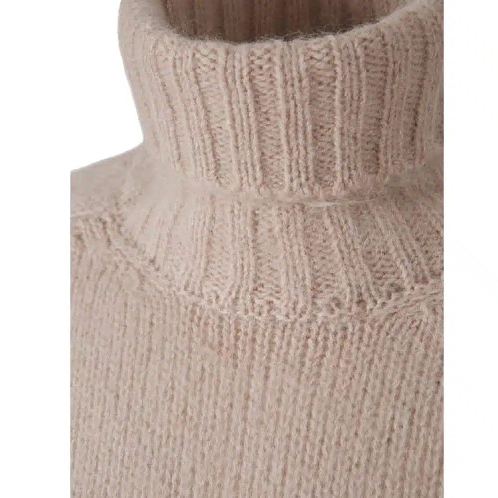 Tom Ford o1loc1c0526 KRL034 Brushed Wool Blend Sweater in Beige Size US M / EU 48-50 / 2 - 4 Thumbnail