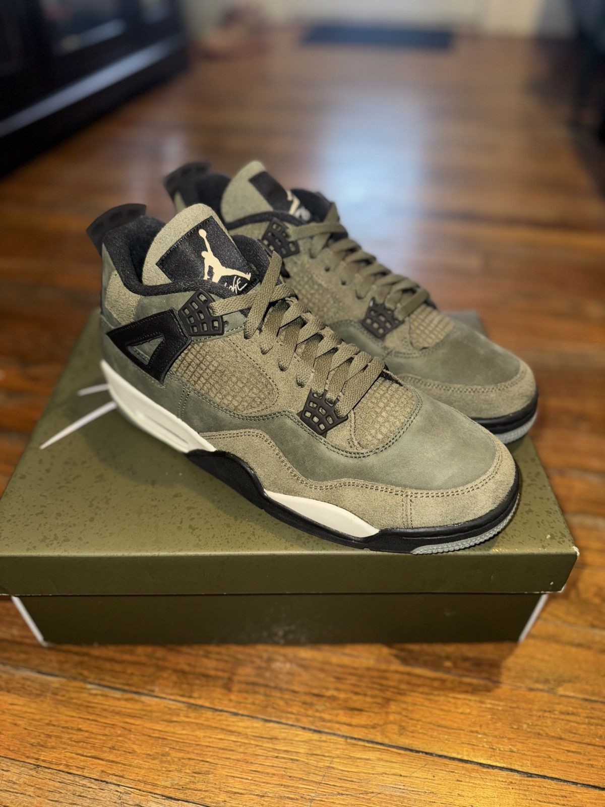 Jordan Brand JORDAN 4 RETRO SE CRAFT MEDIUM OLIVE Size US 12 / EU 45 - 2 Thumbnail