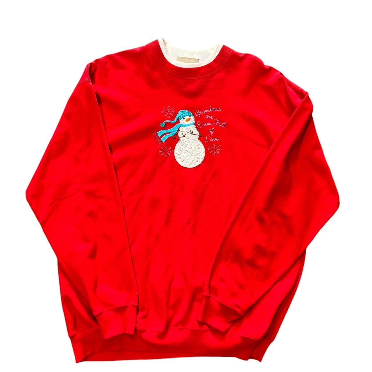 Vintage Vintage Grandmas are snow full of love sweatshirt size: XL Size XL / US 12-14 / IT 48-50 - 1 Thumbnail