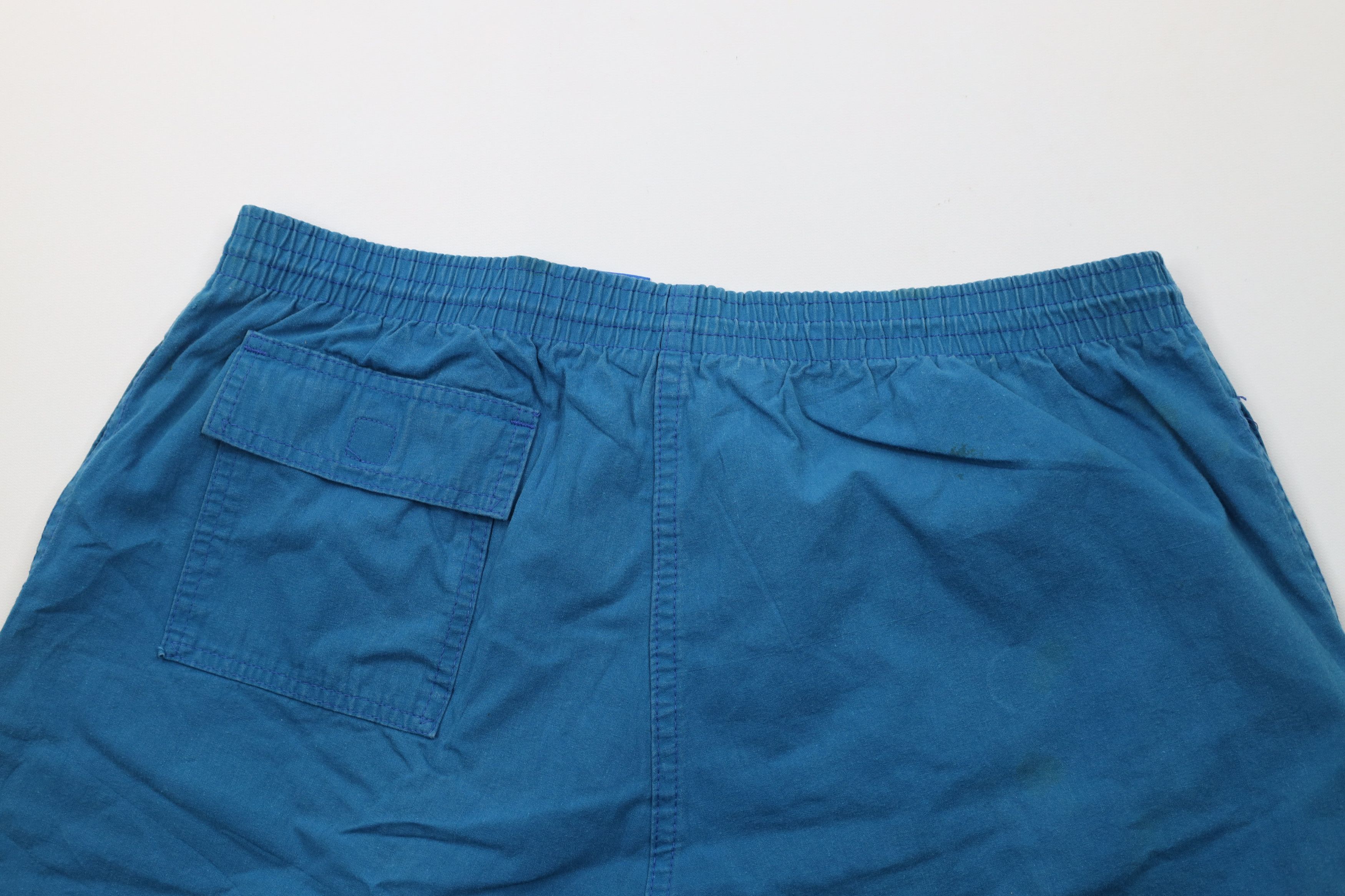 Ocean Pacific Vintage 80s 90s Ocean Pacific Above Knee Surf Shorts Blue Size US 36 / EU 52 - 11 Thumbnail