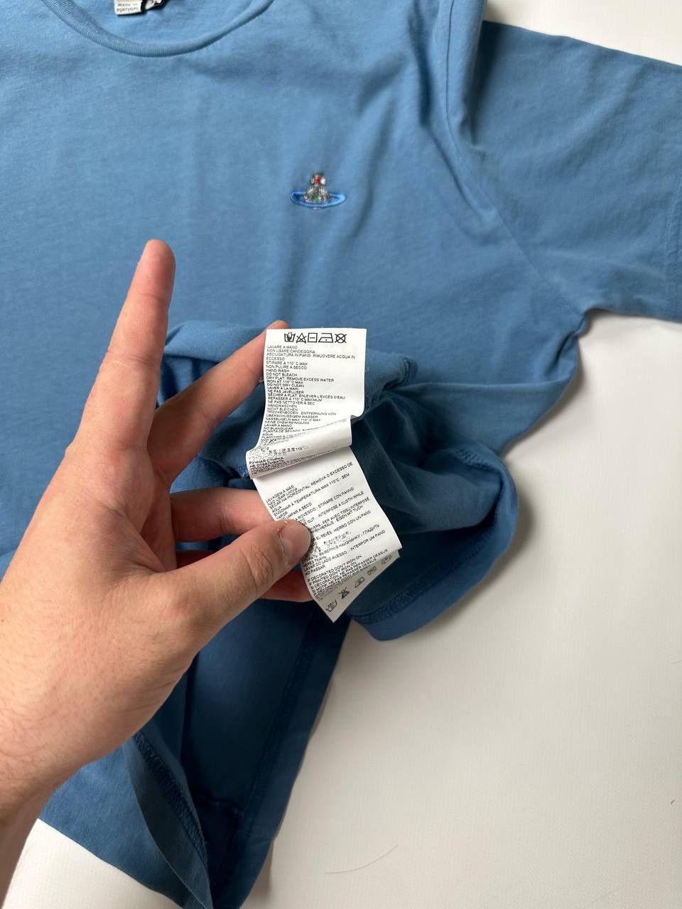 Vivienne Westwood Vintage Vivienne Westwood T Shirt Blue 🔥 Size US M / EU 48-50 / 2 - 10 Thumbnail