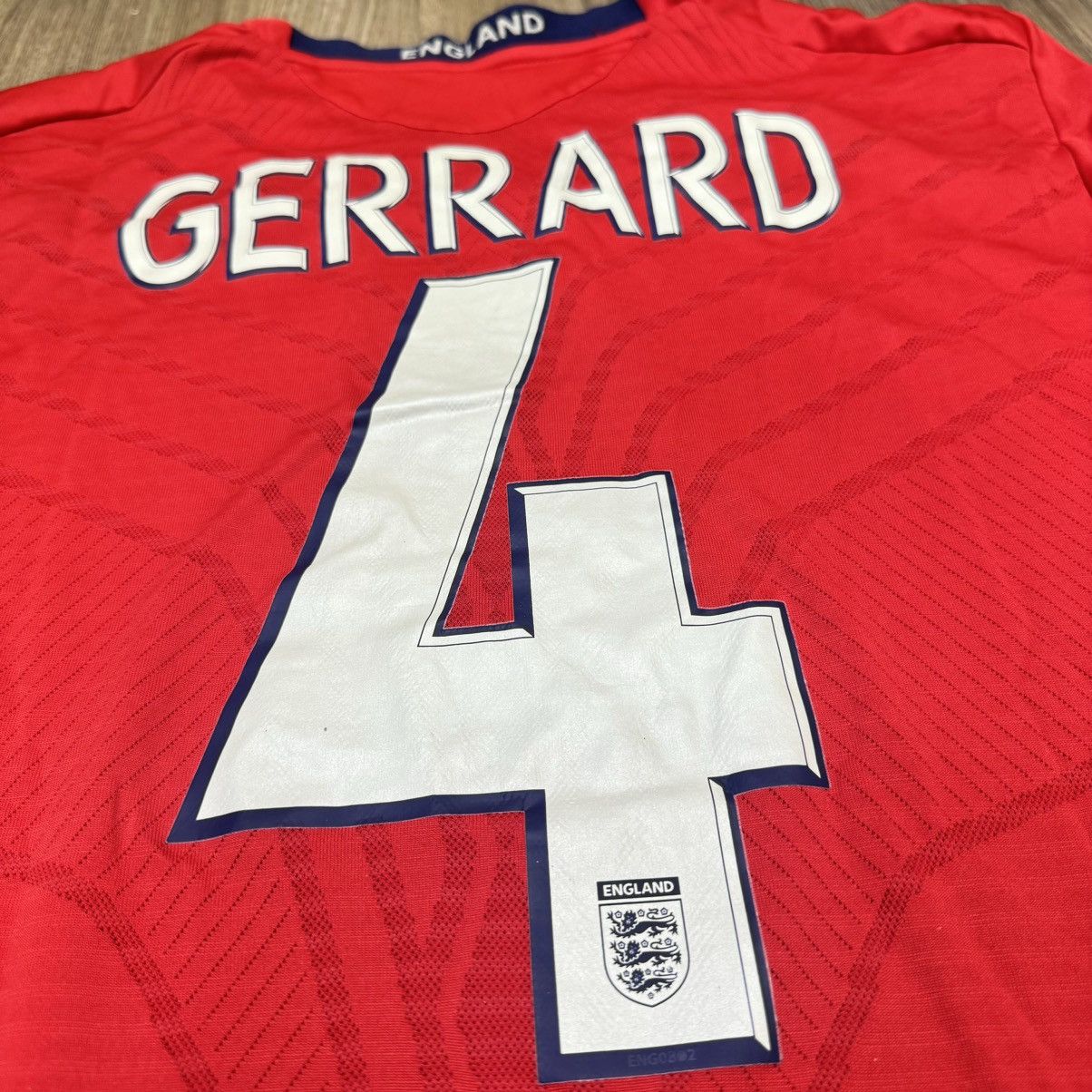 Umbro England 08/10 away shirt #4 Gerrard Size US XL / EU 56 / 4 - 4 Thumbnail