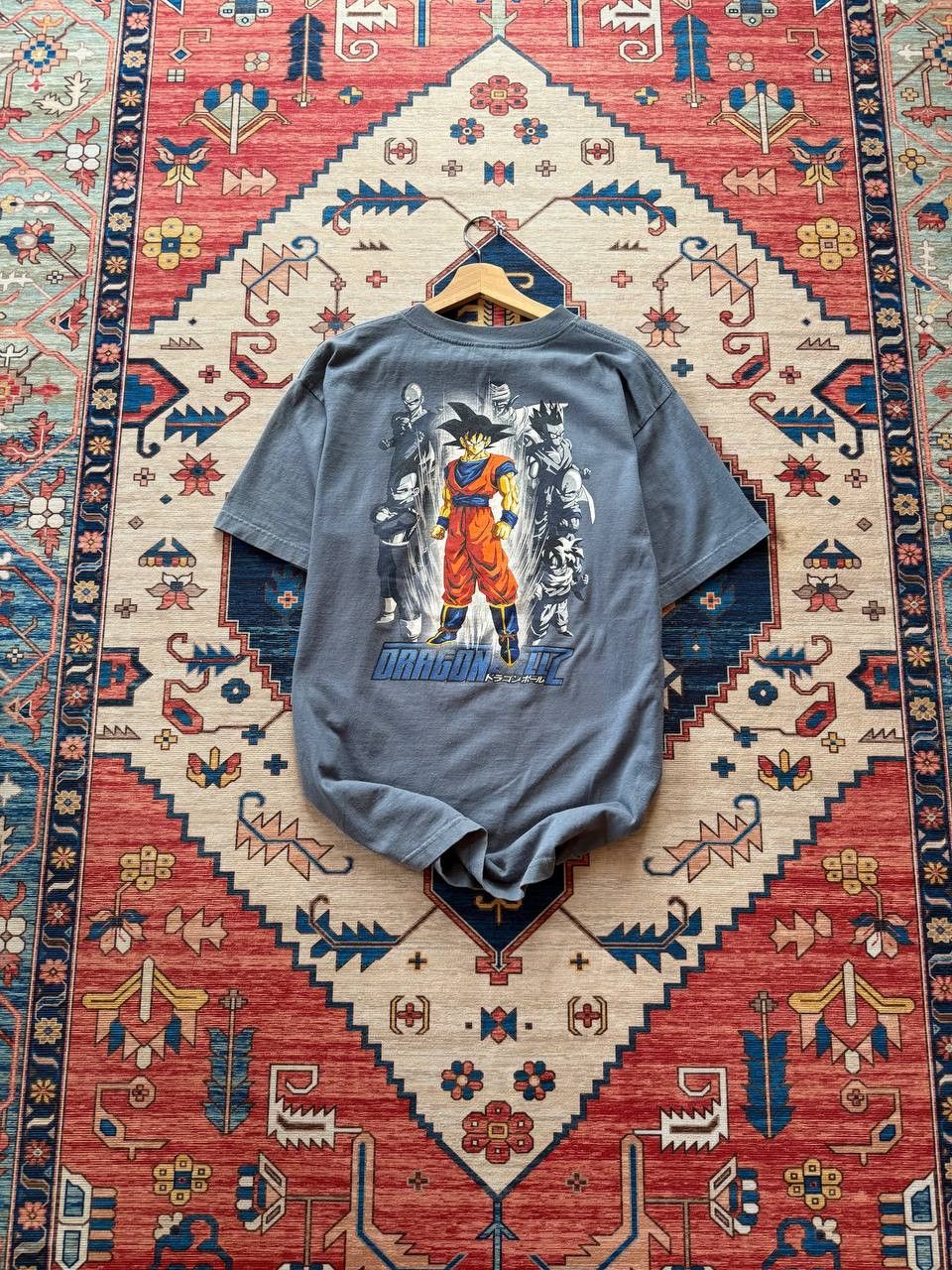 Anime Vtg DBZ 1998 Dragon Ball Z Goku and the Z fighter T-shirt Size US L / EU 52-54 / 3 - 2 Thumbnail