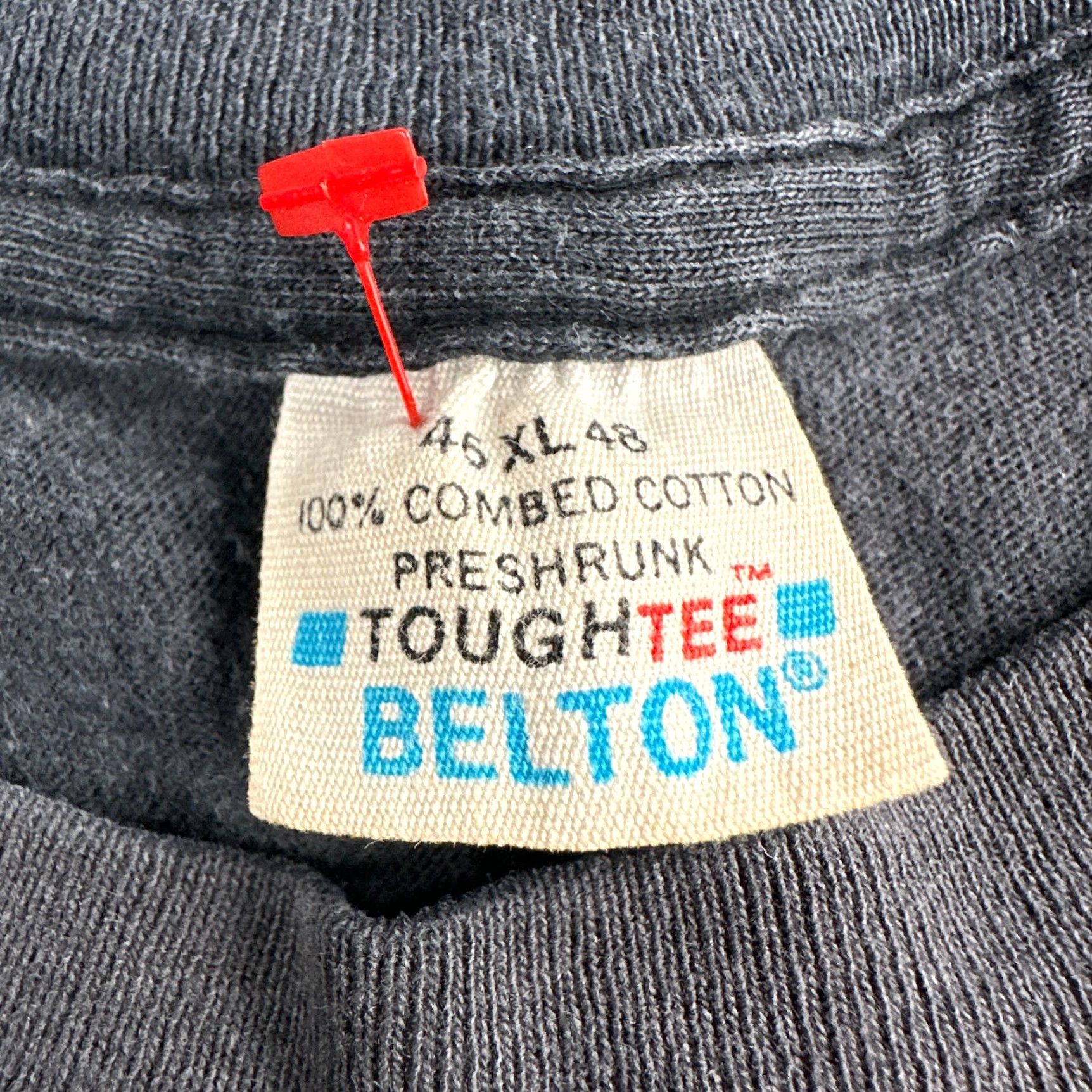 Vintage VINTAGE Belton T-Shirt Men XL Black Oregon Mountains 80s 70s 90s Shirt Crew Neck Short Sleeve USA Size US XL / EU 56 / 4 - 4 Thumbnail