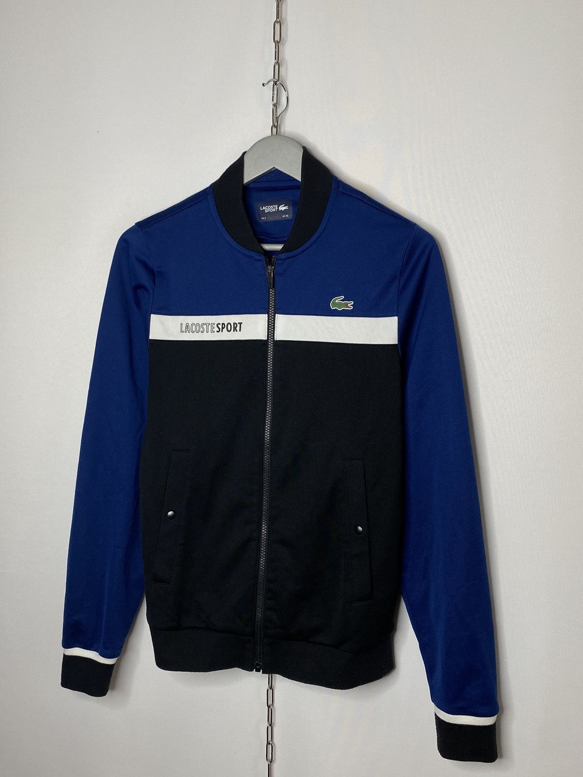 Lacoste Sport Full Zip Jacket Pullover Sweater 