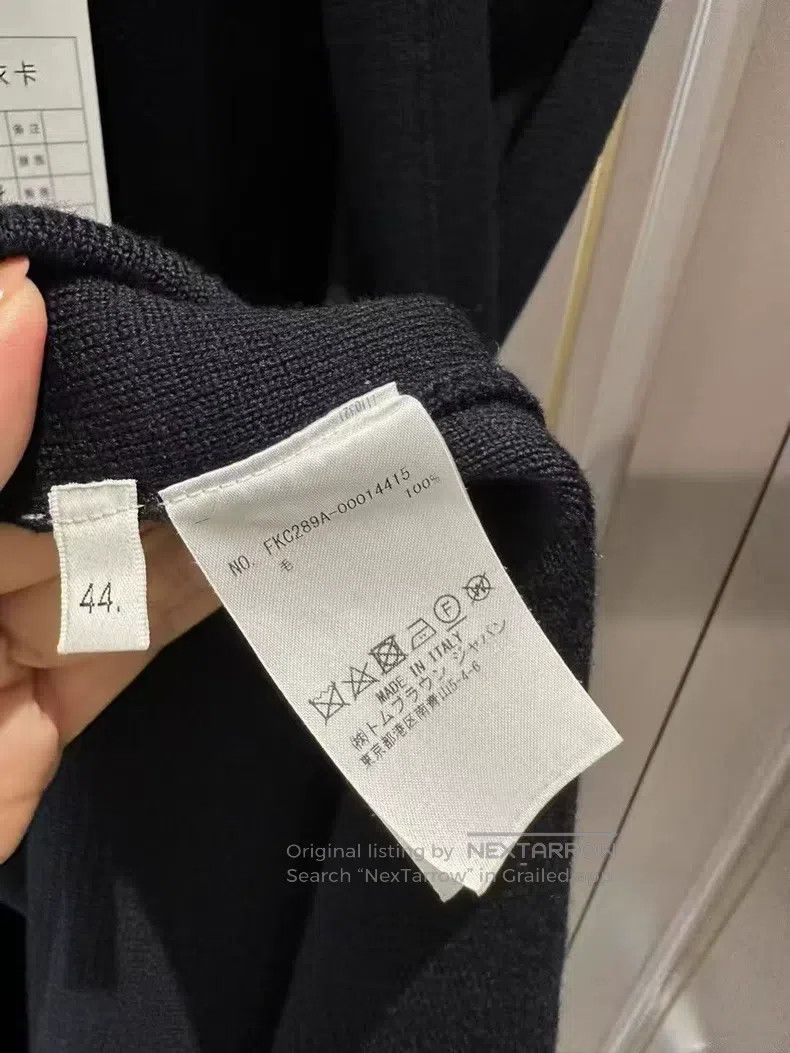 Thom Browne Thom Browne Long gold-buttoned cardigan Size M / US 6-8 / IT 42-44 - 7 Thumbnail