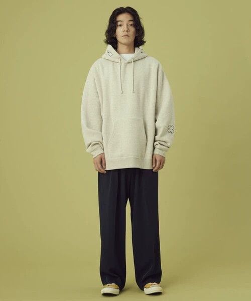 Balenciaga Embroidered Hoodie with Boxy Fit- Size US L / EU 52-54 / 3 - 1 Thumbnail