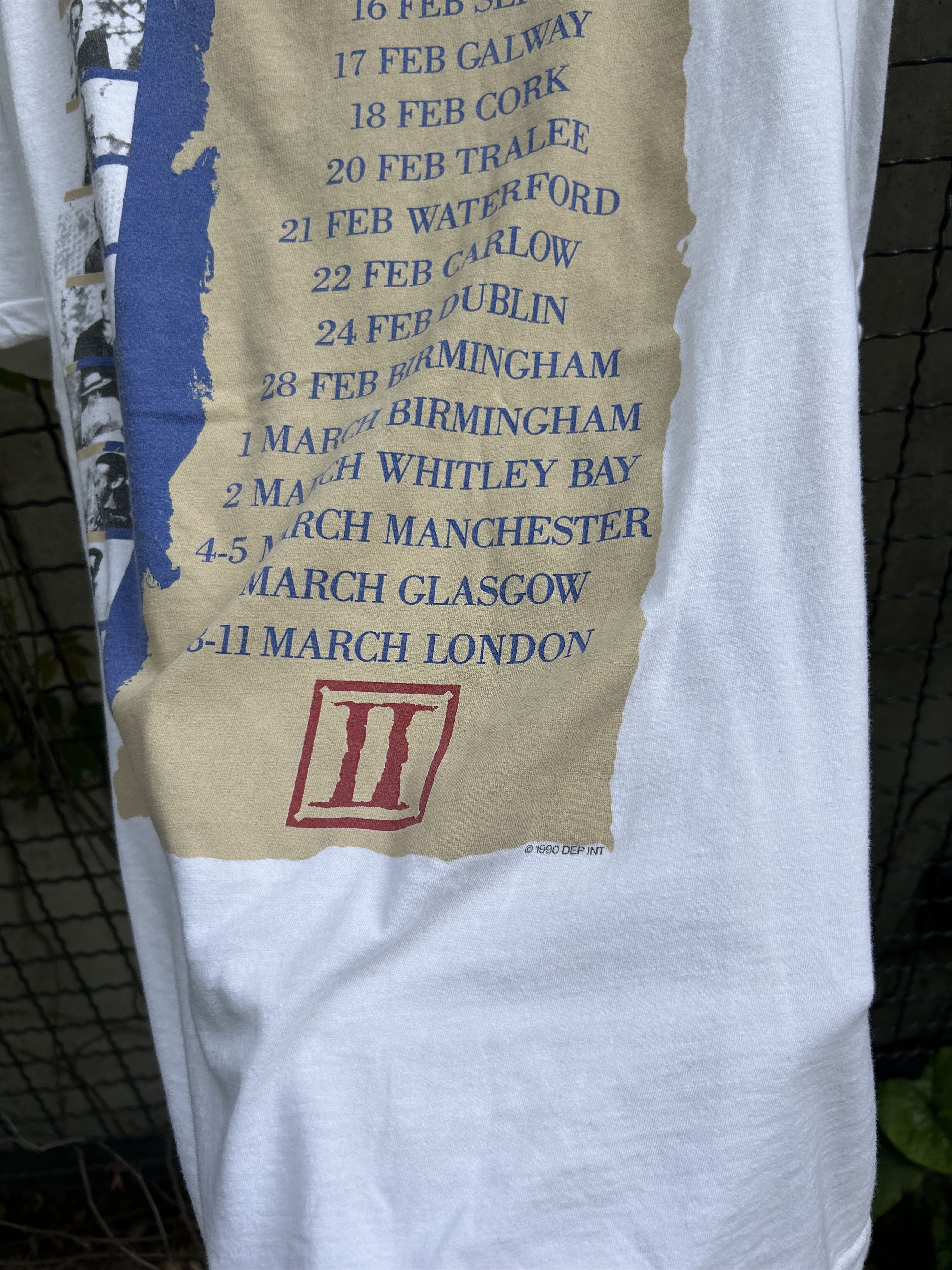 Band Tees × Vintage Vintage 1990 UB40 Labour of Love Rock Band Tour T-shirt Size US L / EU 52-54 / 3 - 11 Thumbnail