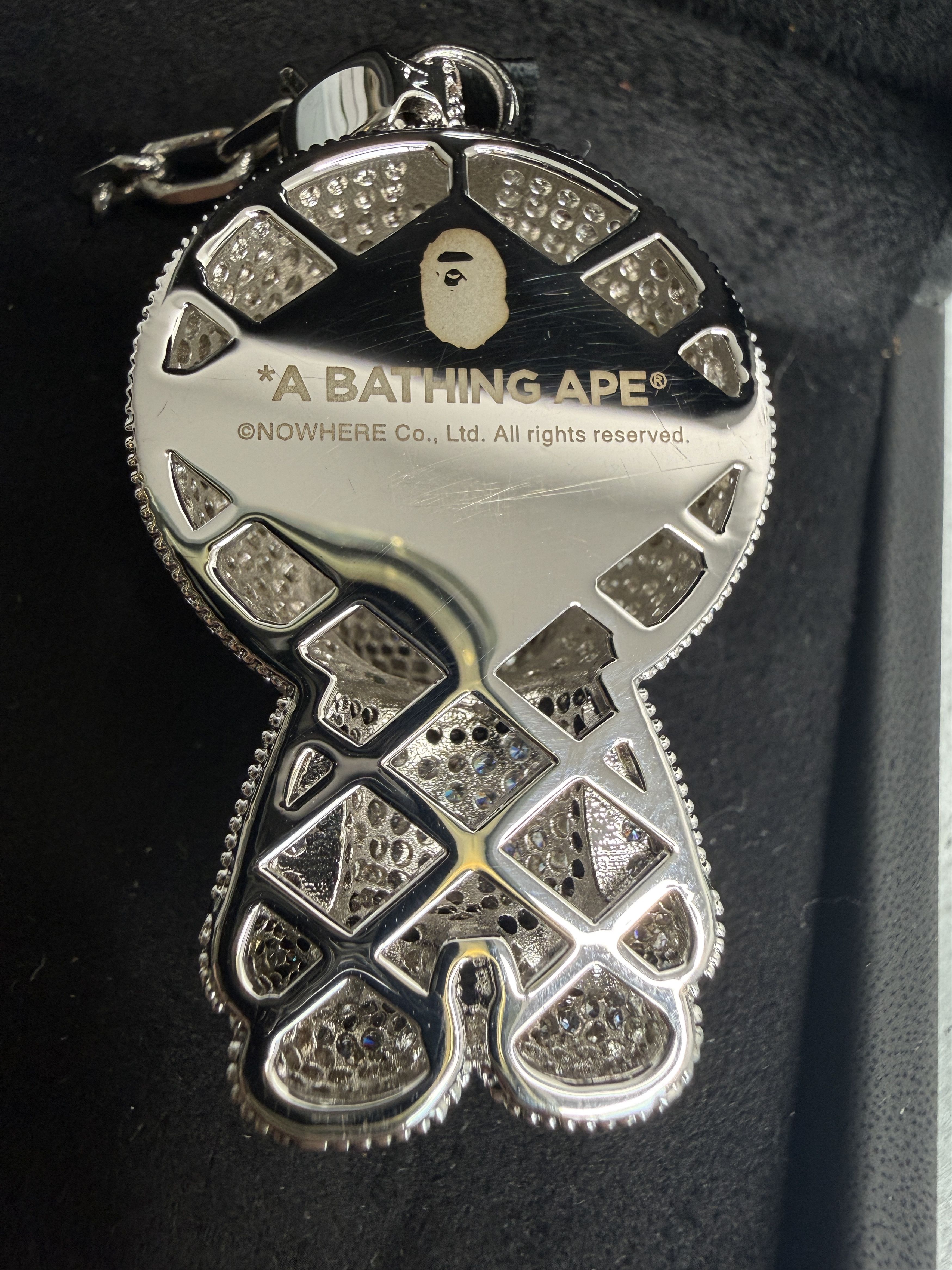 BAPE MILO CRYSTAL STONE NECKLACE FW22