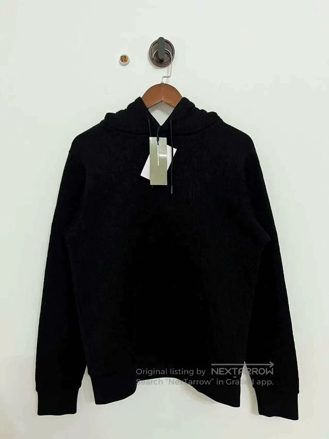 Dior dior black logo hoodie with tag. Size S / US 4 / IT 40 - 1 Thumbnail
