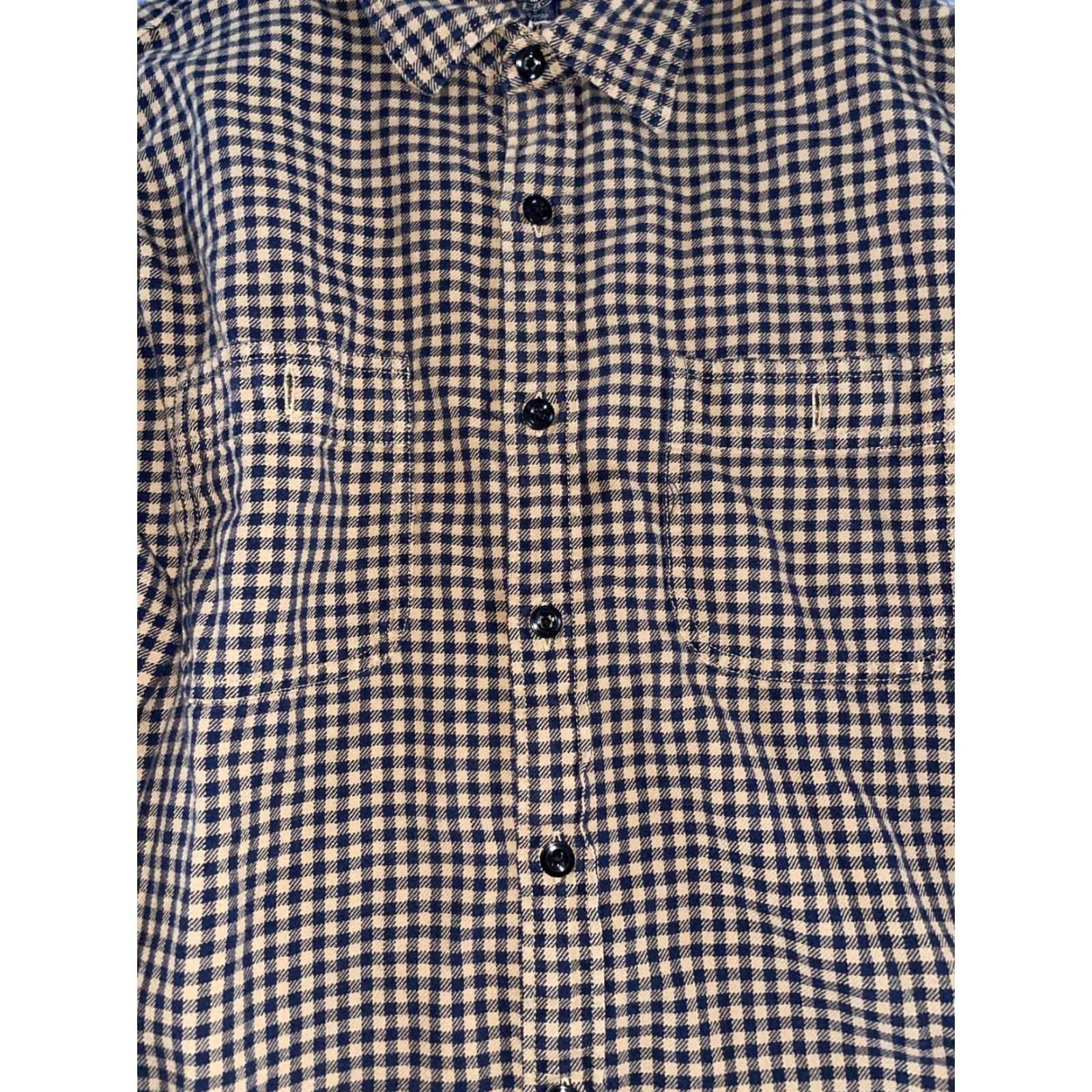 J.Crew J.Crew Shirt Button-Up Mens L Red Blue Green Check Collar Long Sleeve Cotton Knit Button-Down 3-Tone Size US L / EU 52-54 / 3 - 4 Thumbnail