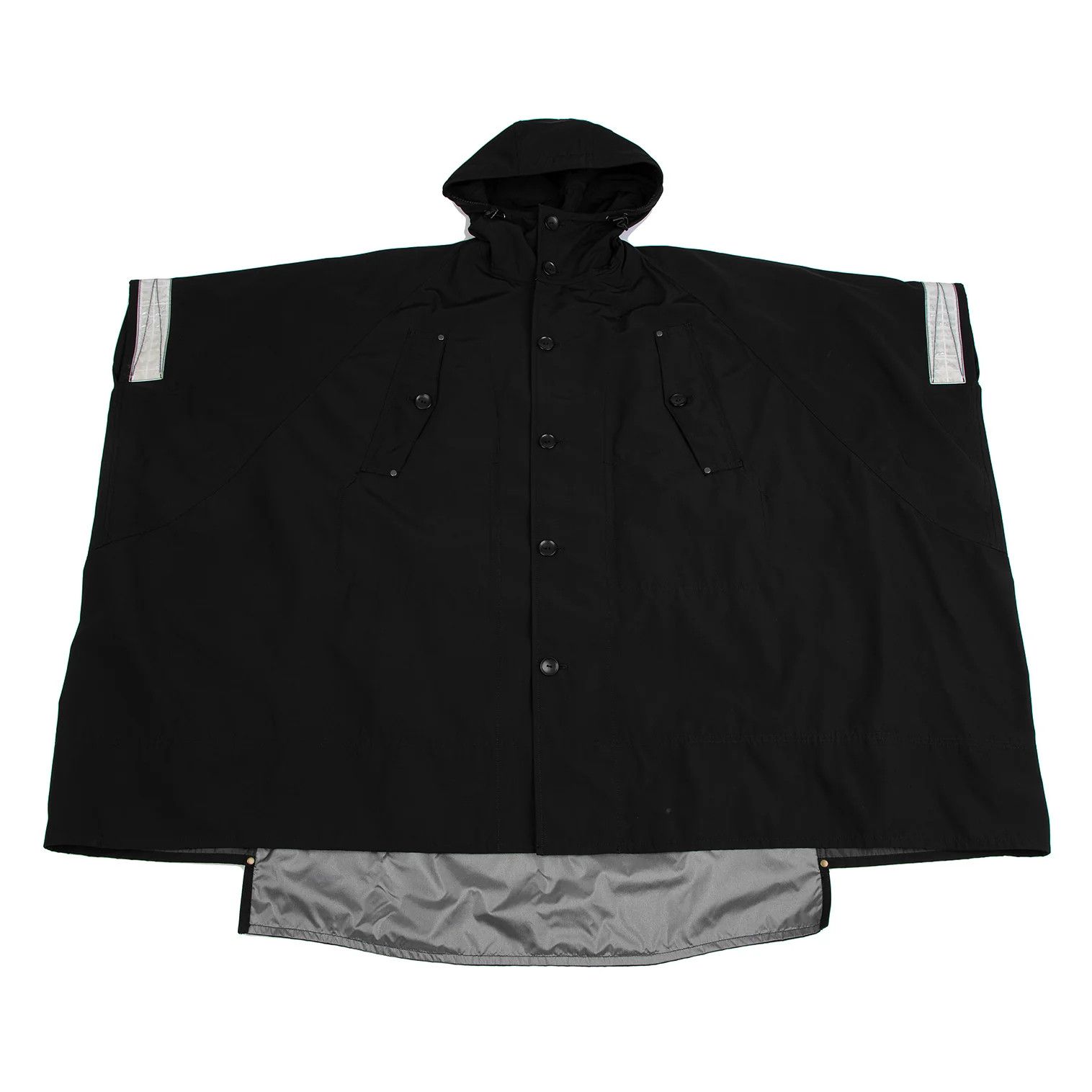 Junya Watanabe Oversized Reflective Coat in Black, Size S Size US S / EU 44-46 / 1 - 1 Thumbnail