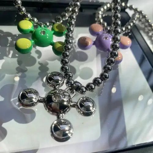 VIBE Bead Chain Quadangle Ball Necklace Size ONE SIZE - 2 Thumbnail