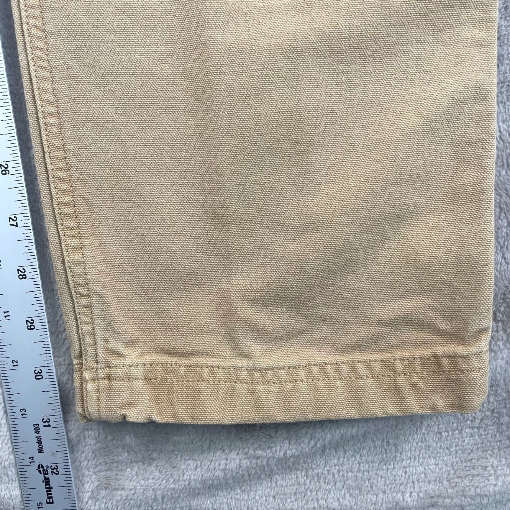 The North Face The North Face Campfire Pants Men 36x31 Beige Canvas Articulated Knee Hike Climb Size US 36 / EU 52 - 7 Thumbnail