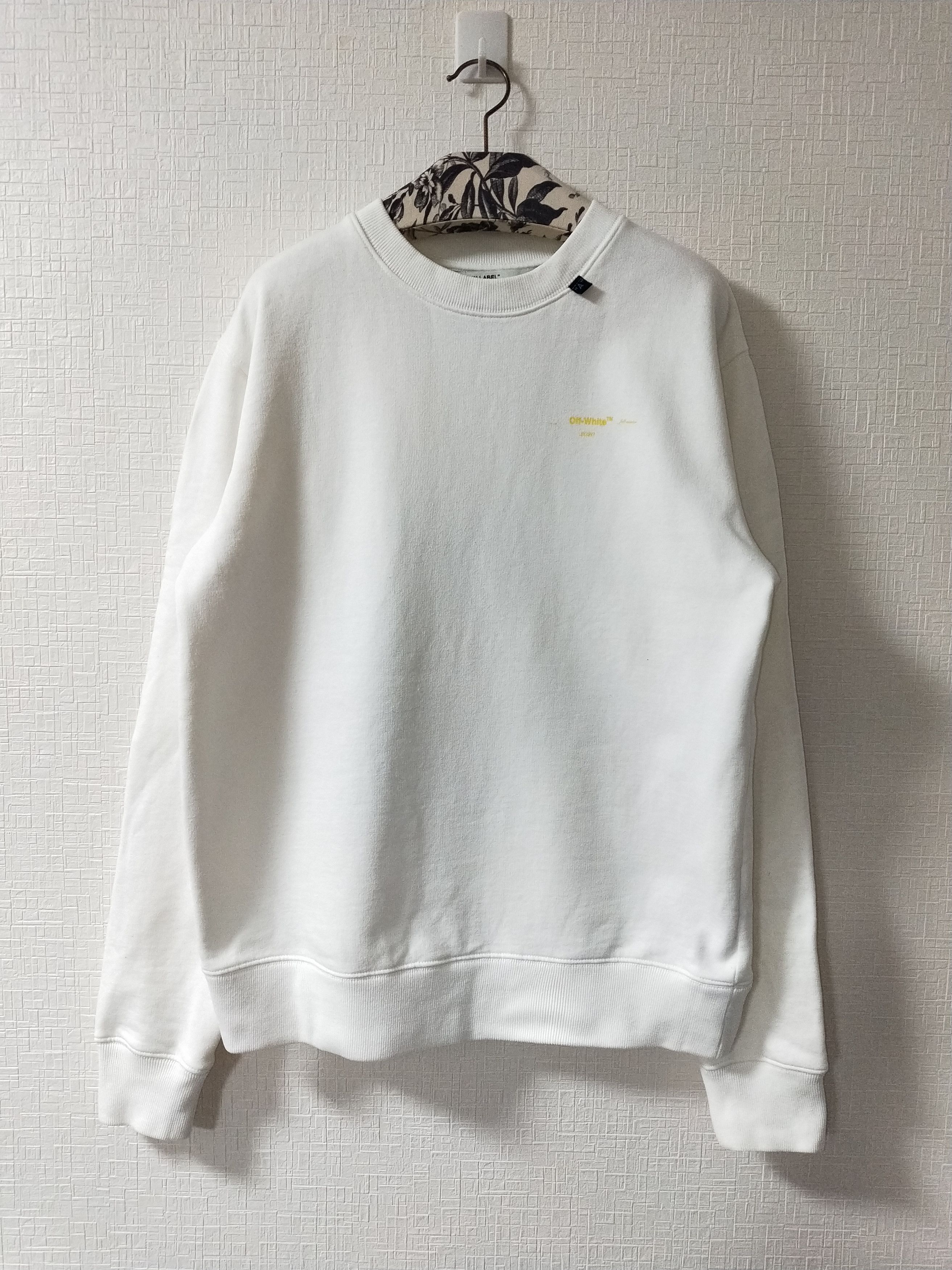 Off-White Acrylic Arrow Sweatshirt Size US M / EU 48-50 / 2 - 2 Thumbnail