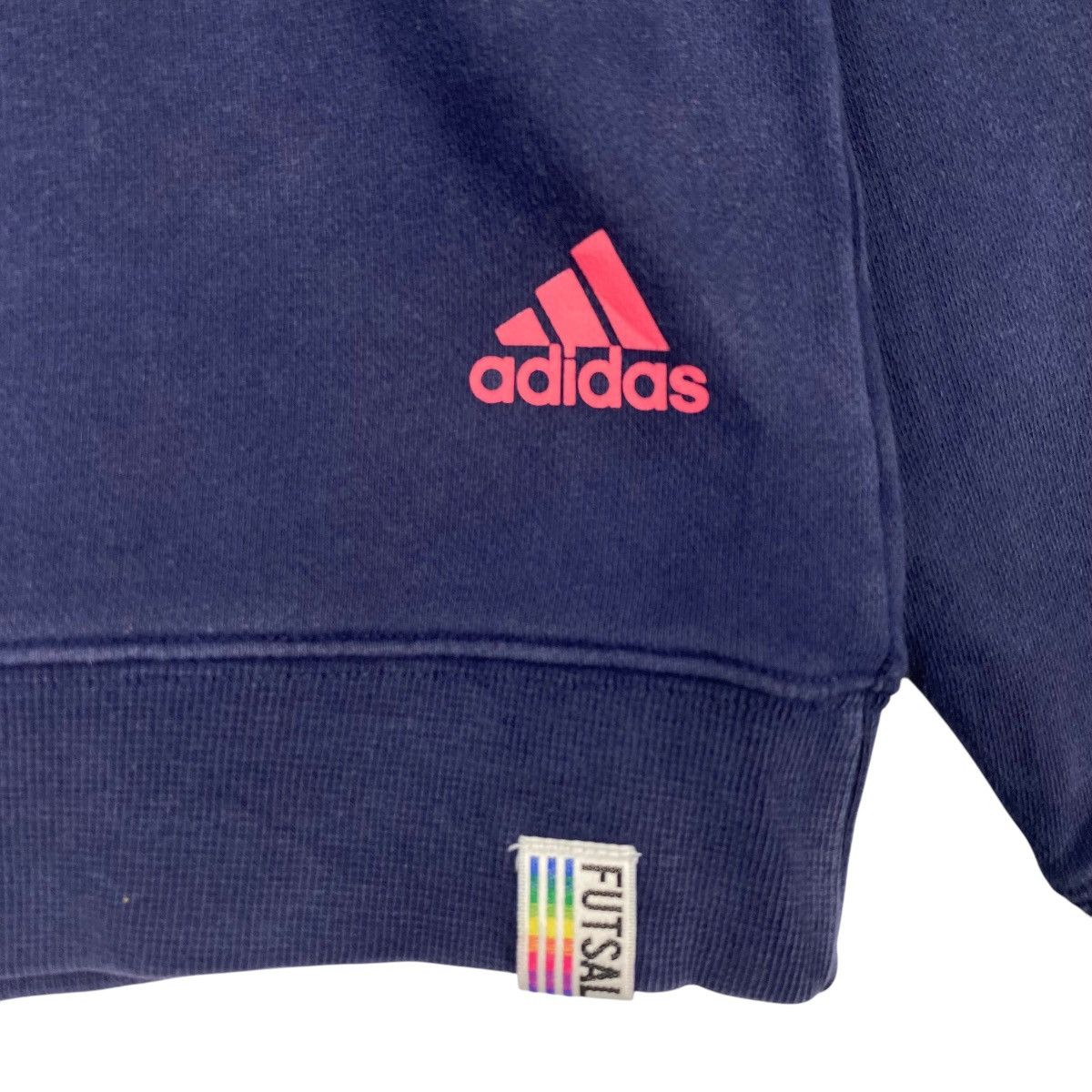 Adidas Vintage Adidas Embroidery Crewneck Sweatshirt Navy Blue Sz M Size US M / EU 48-50 / 2 - 5 Thumbnail