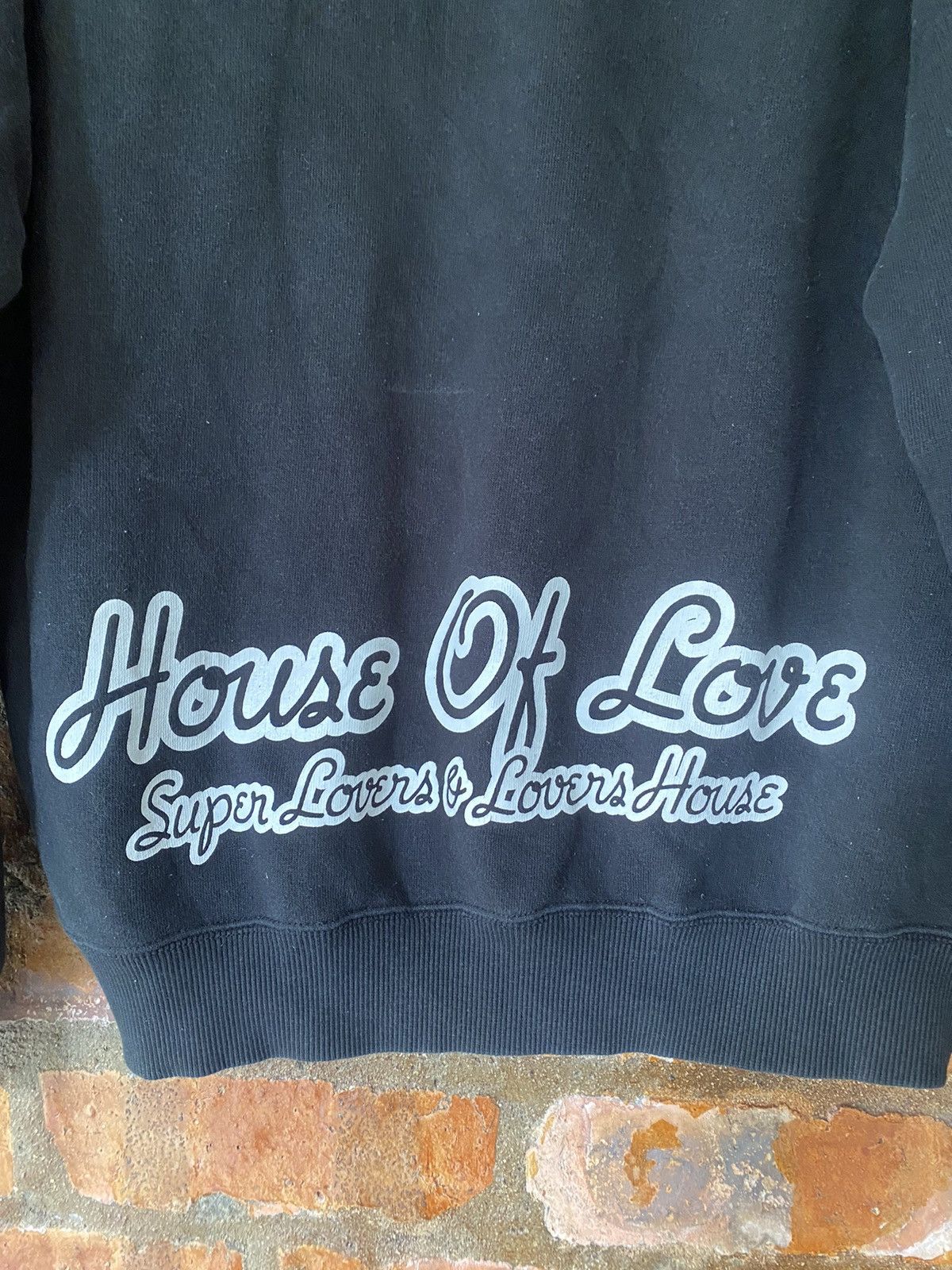 Super Lovers 1990s Superlovers Japan Rolling stone lips hoodie Size US M / EU 48-50 / 2 - 9 Thumbnail