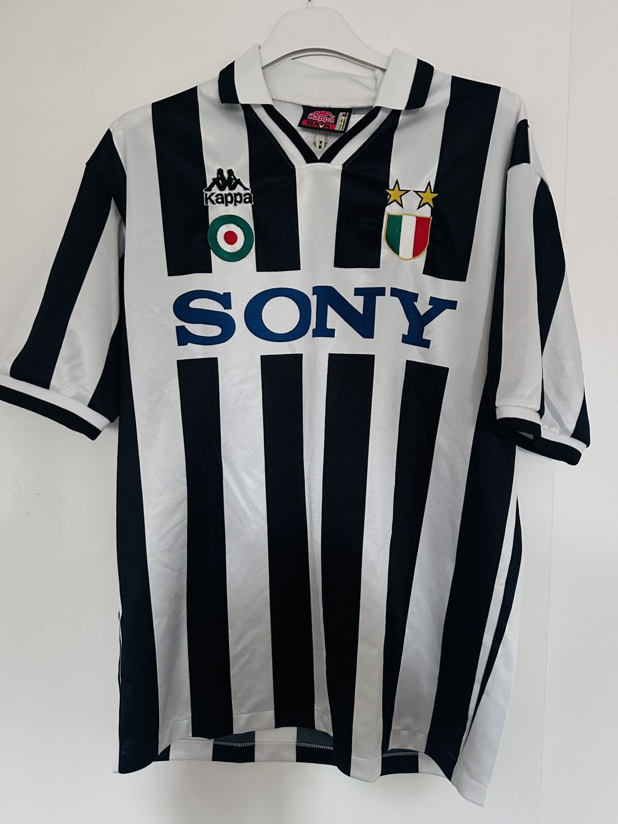 Vintage Authentic Juventus 1997-1999 Kappa Home Shirt