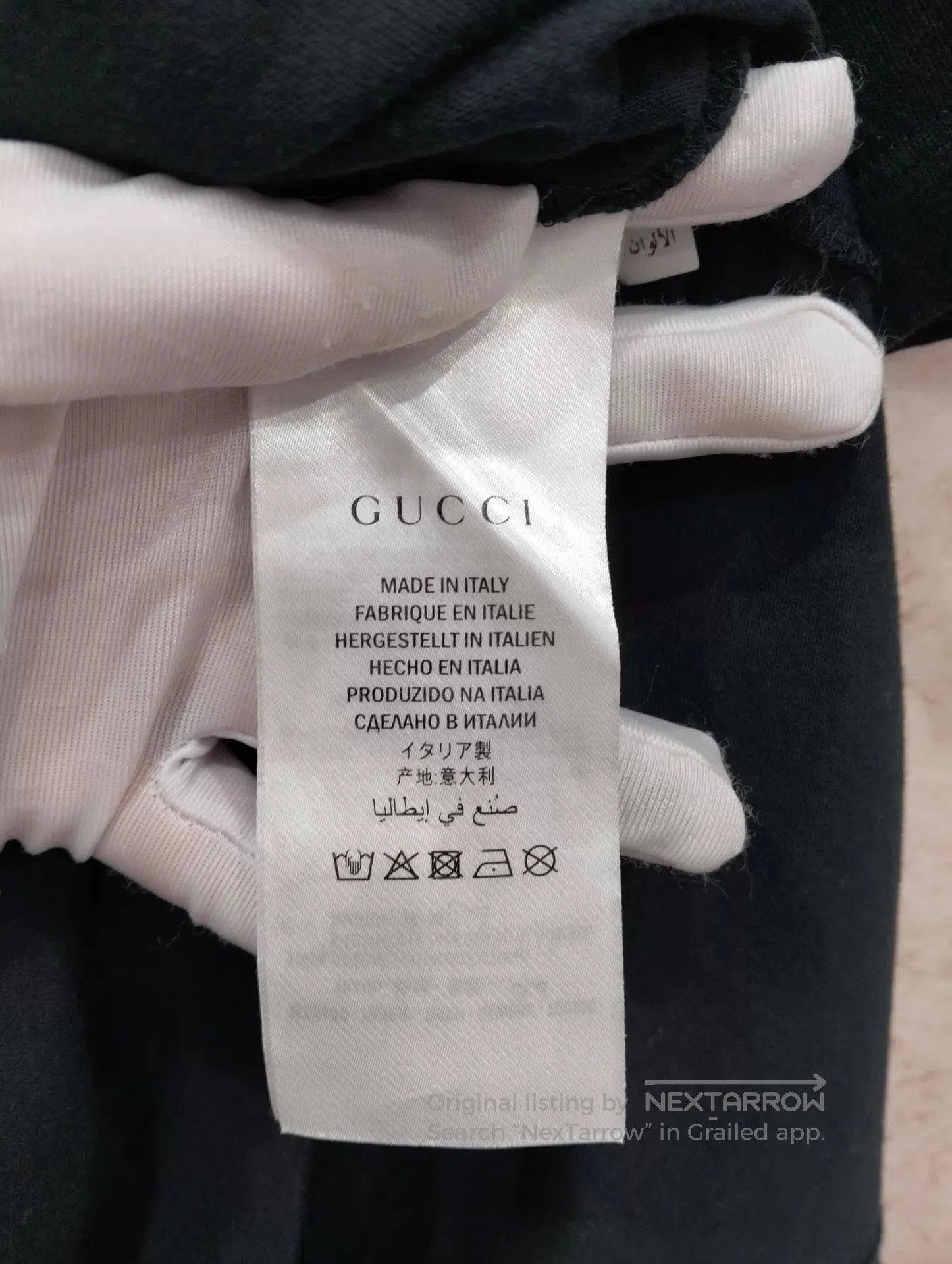 Gucci Black Short Sleeve Graphic Print T. Size US L / EU 52-54 / 3 - 4 Thumbnail