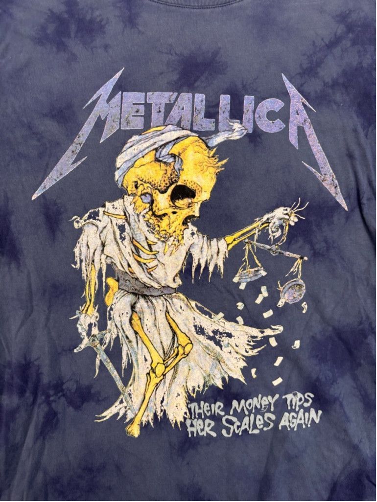 Metallica Men's Metallica Graphic T-Shirt Size L Blue Size US L / EU 52-54 / 3 - 1 Thumbnail