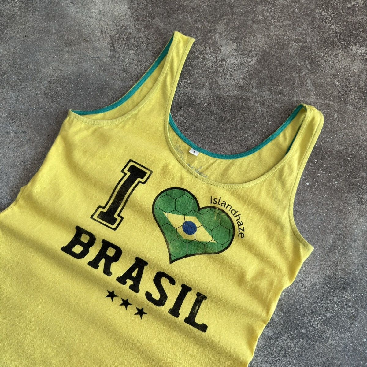 Japanese Brand Brazil Y2K Vintage Baby Tank Top Size L / US 10 / IT 46 - 2 Thumbnail