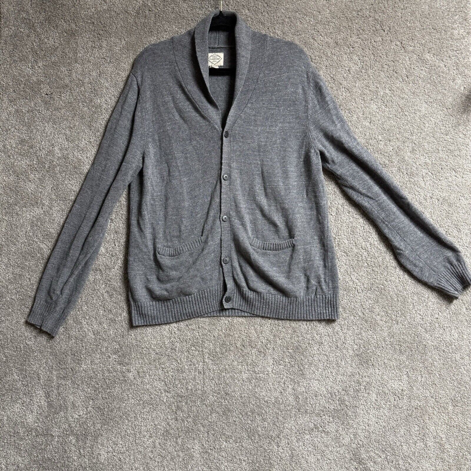 St. Johns Bay St Johns Bay Cardigan Mens Large Grandpa Sweater Classic Size US L / EU 52-54 / 3 - 1 Thumbnail