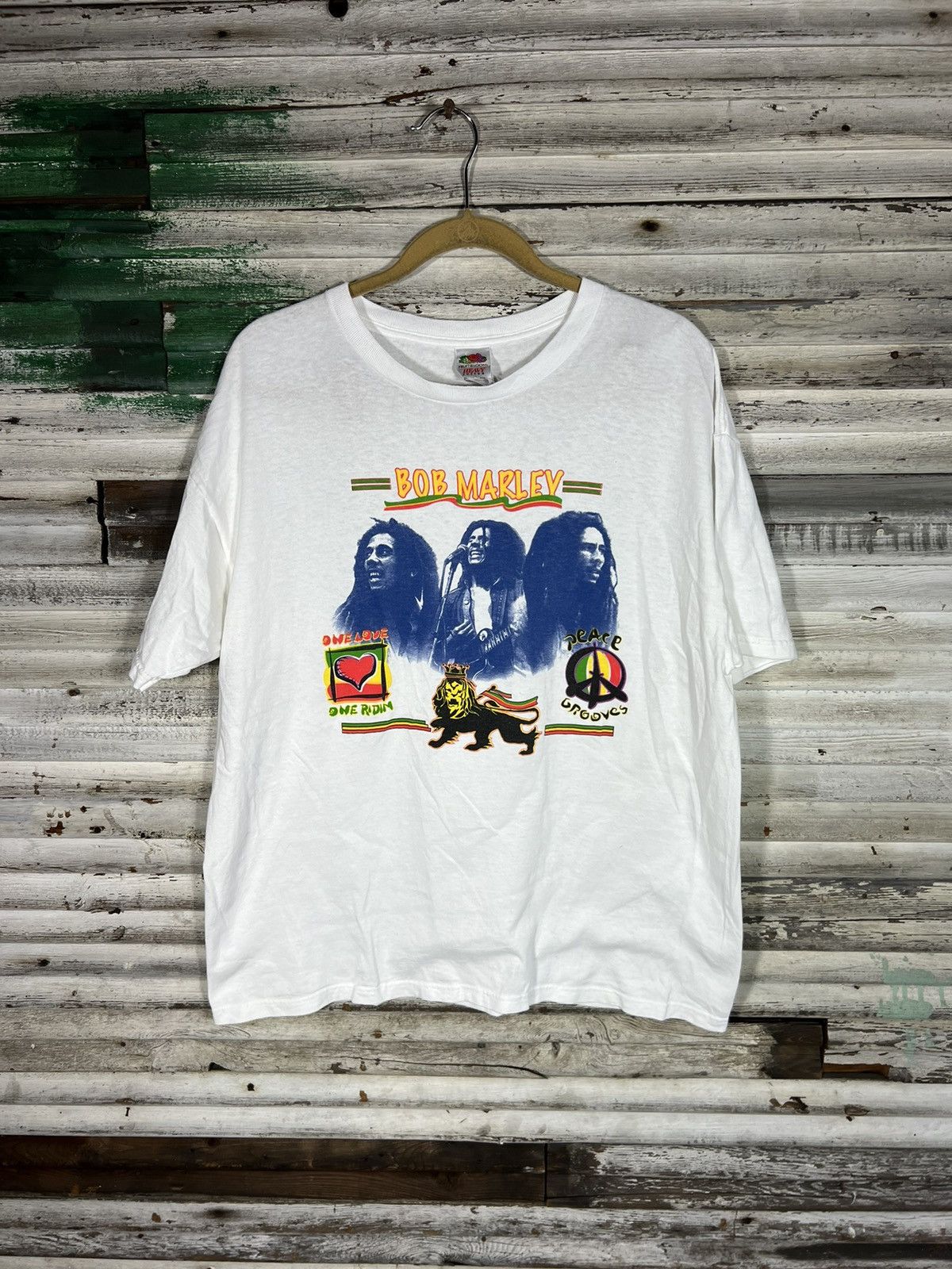 Vintage Vintage Bob Marley Shirt Size US XL / EU 56 / 4 - 1 Thumbnail