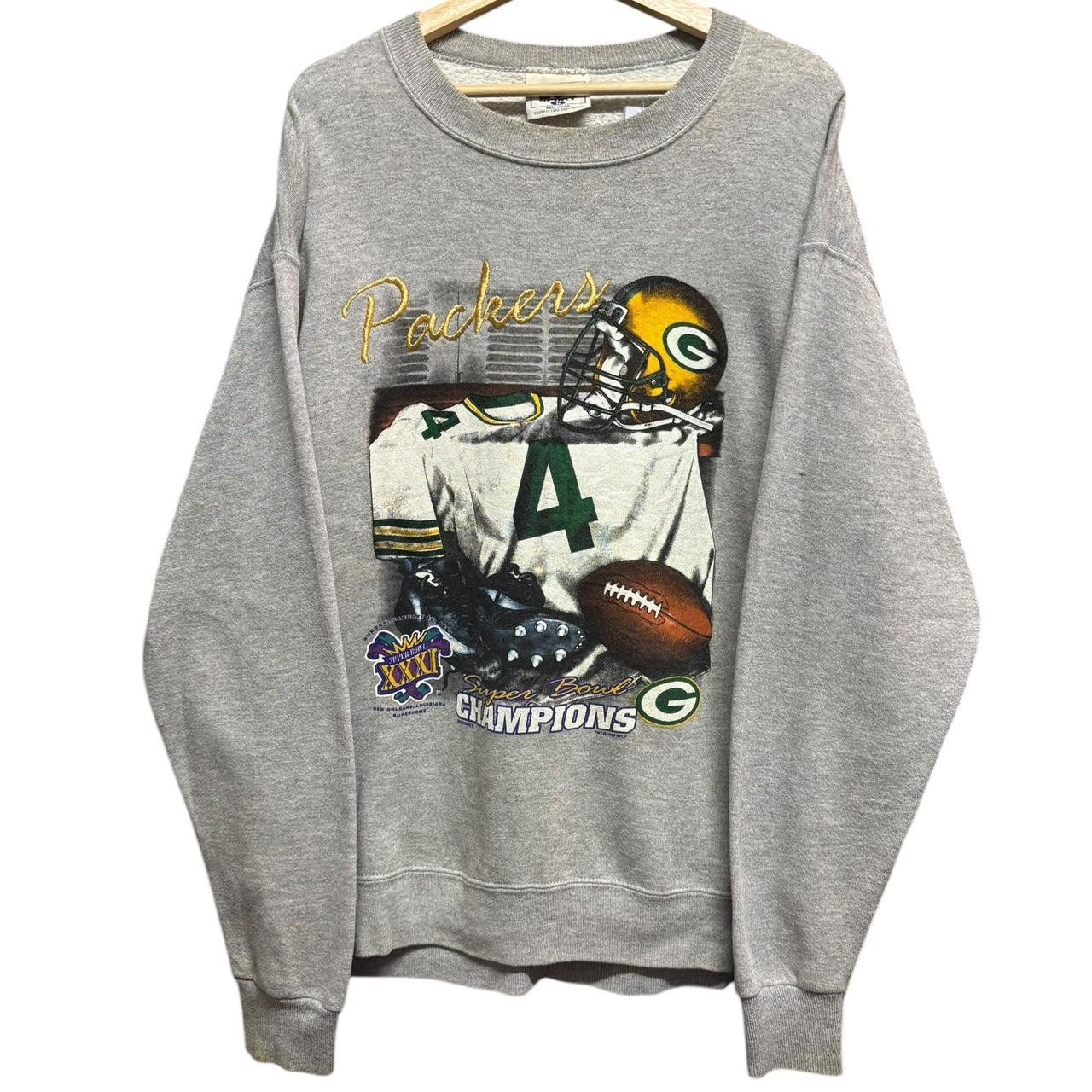 NFL × Vintage Vintage Green Bay Packer Sweatshirt size: L Size US L / EU 52-54 / 3 - 1 Thumbnail