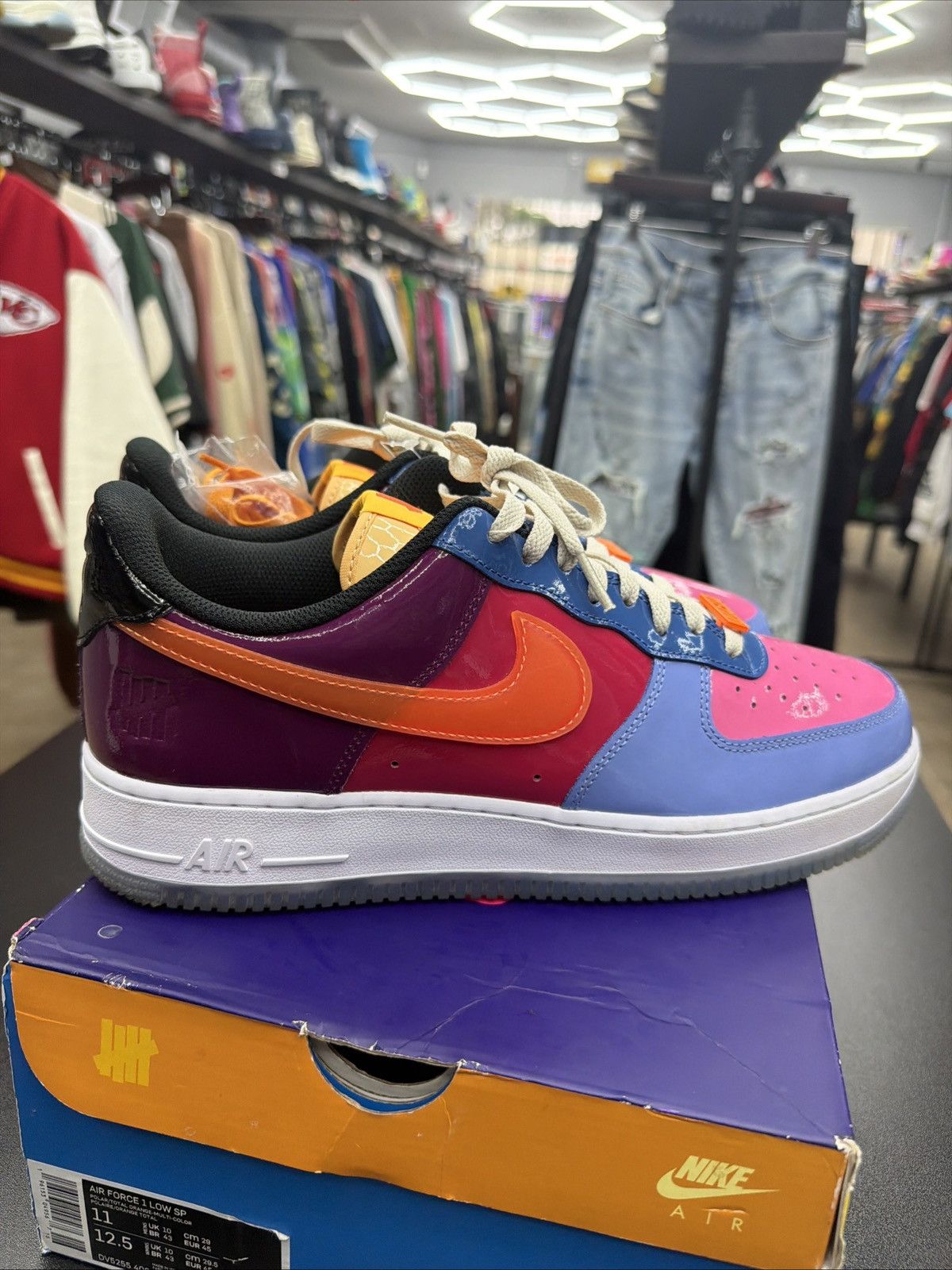 Nike Nike Undefeated x Air Force 1 Low Tota Size 11 OG All Quick Size US 11 / EU 44 - 7 Thumbnail