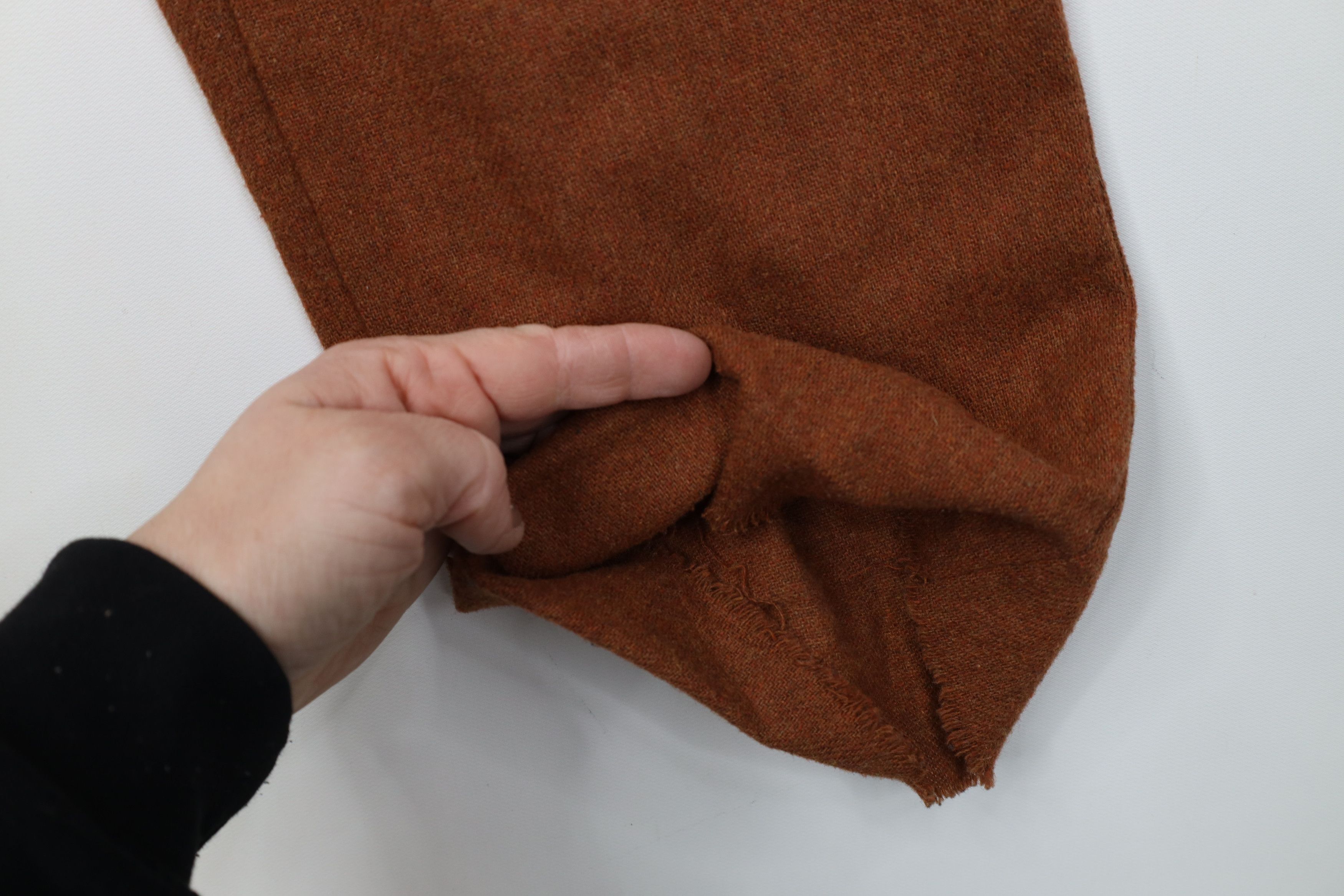 Vintage Vintage 70s Streetwear Flared Chino Pants Rust Brown USA Size 30" / US 8 / IT 44 - 5 Thumbnail