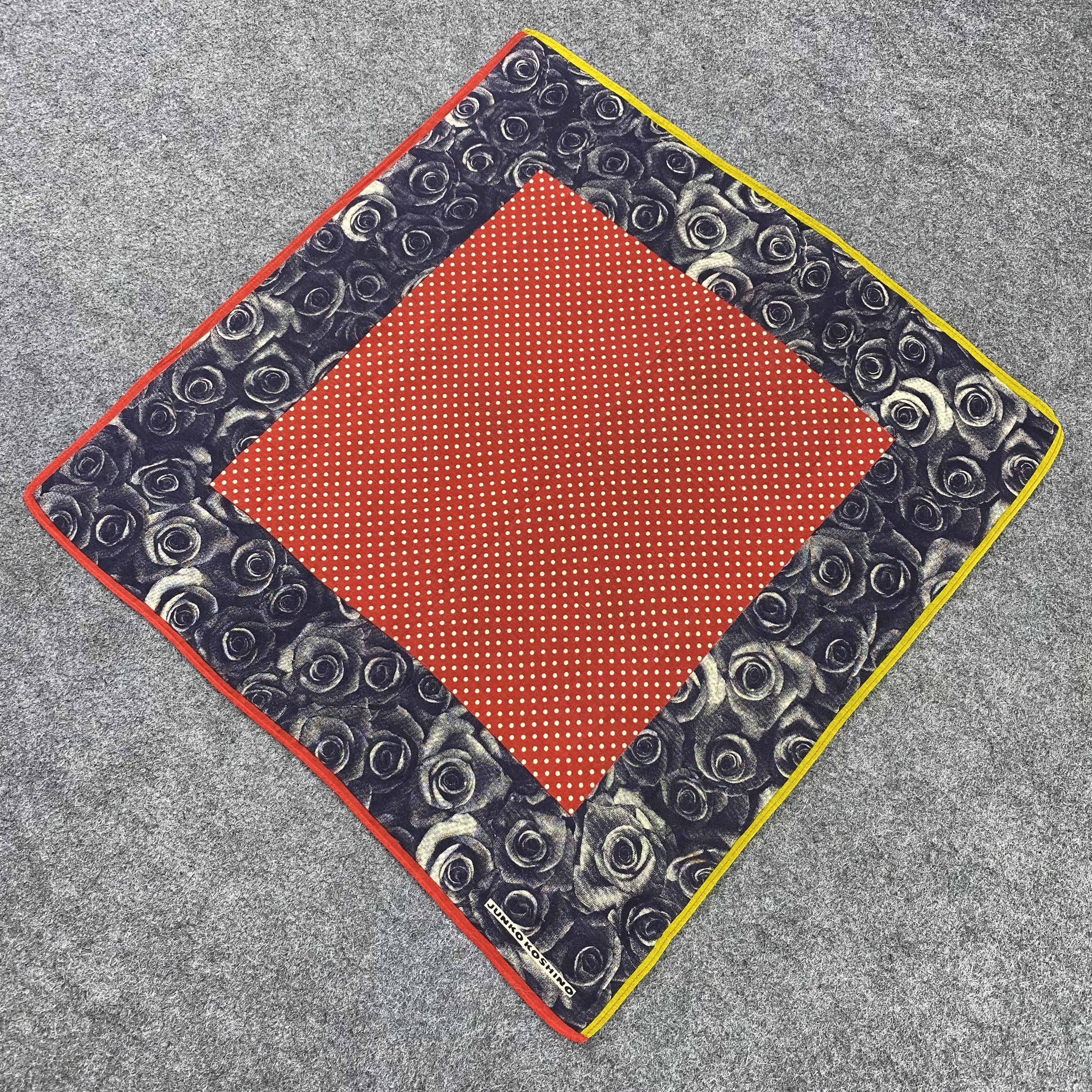 Japanese Brand Junko Koshino Handkerchief / Bandana / Neckerchief-B645 Size ONE SIZE - 4 Thumbnail