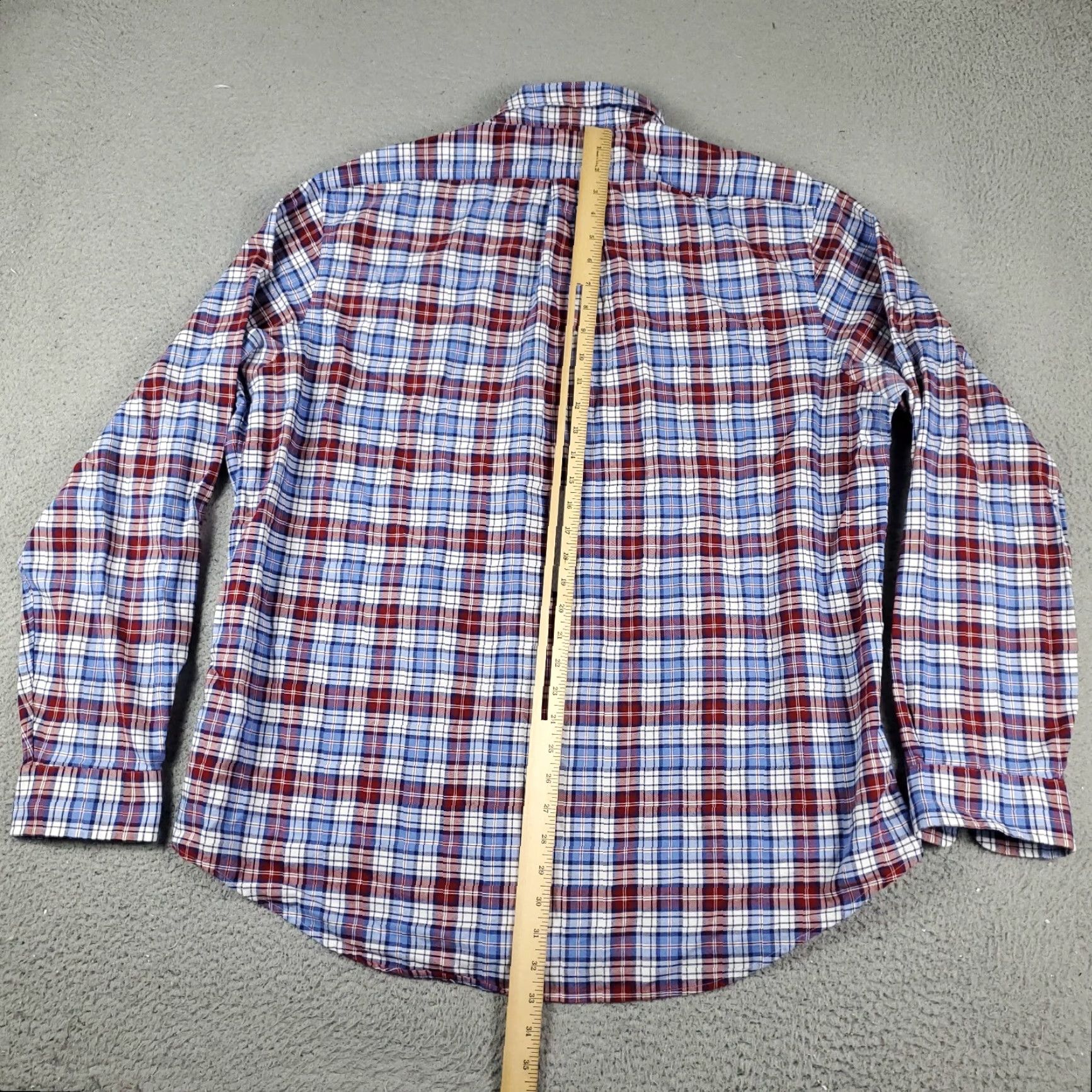 Ralph Lauren Ralph Lauren Button-Up Shirt Mens 2XL Blue Red Plaid Casual Long Sleeve Size US XXL / EU 58 / 5 - 4 Thumbnail
