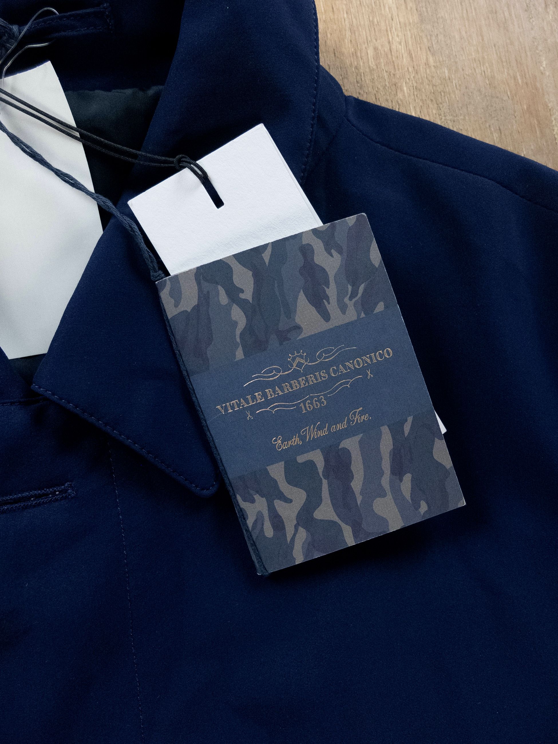 Luigi Bianchi LUIGI BIANCHI navy blue water resistant trench coat 3XL Size US XXL / EU 58 / 5 - 4 Thumbnail