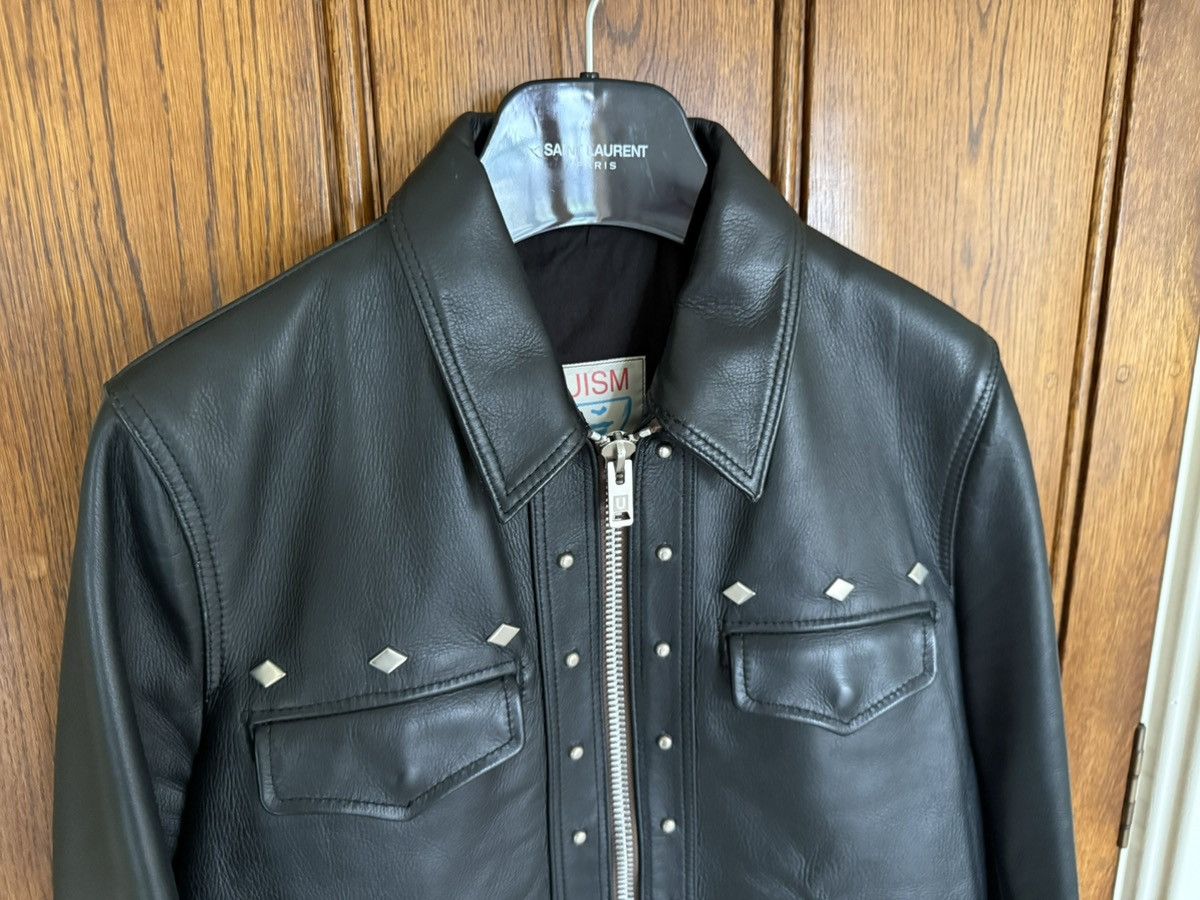 Undercover Grail Undercover leather studded trucker jacket 3 S M biker Size US M / EU 48-50 / 2 - 11 Thumbnail