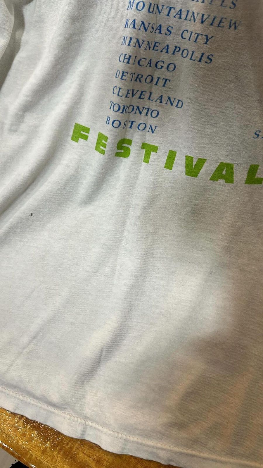Band Tees Very Rare First Lollapalooza 91 Size US XL / EU 56 / 4 - 6 Thumbnail