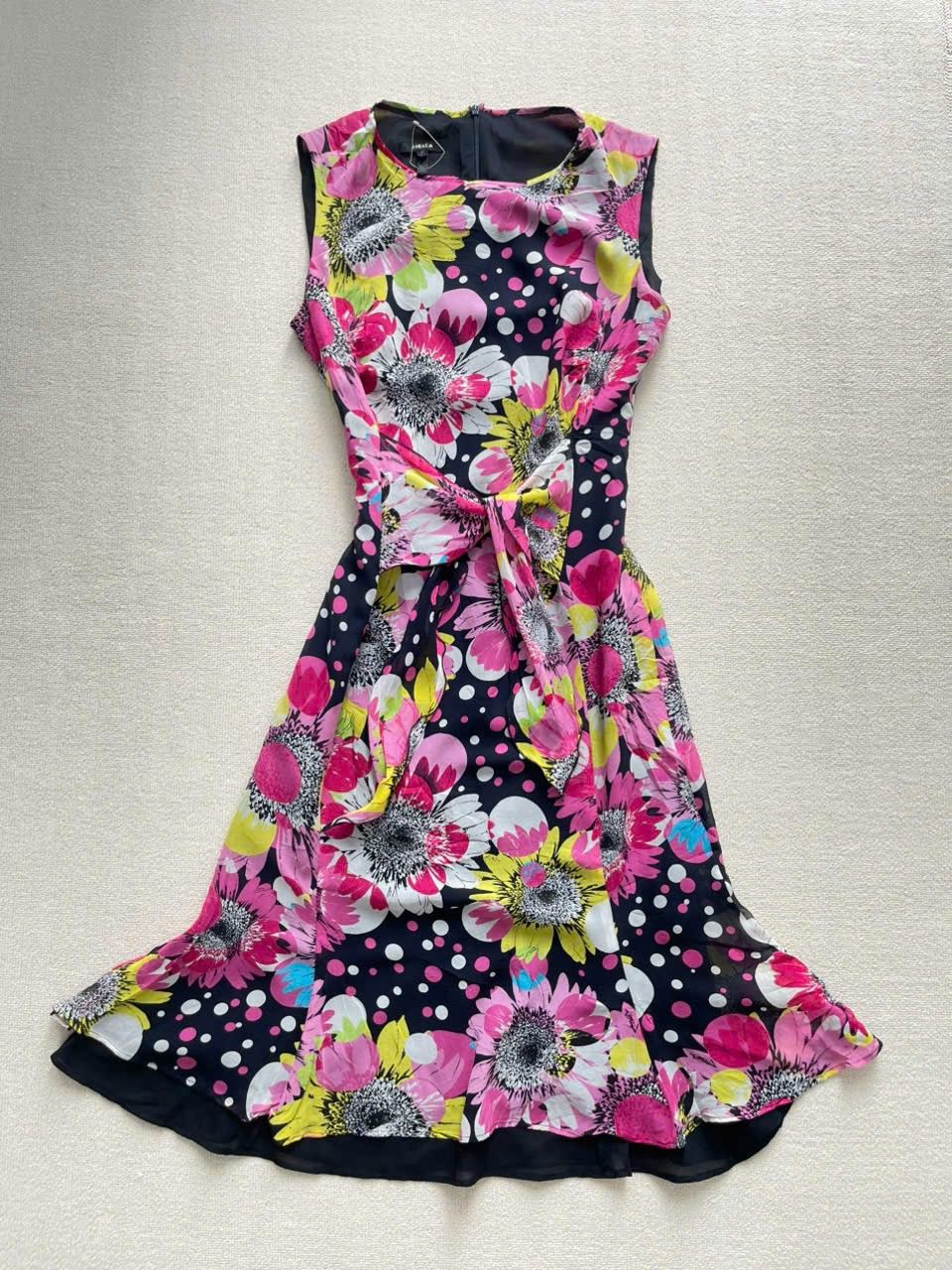 strapless open back dress Escada Bianca Dress Pastel Pink