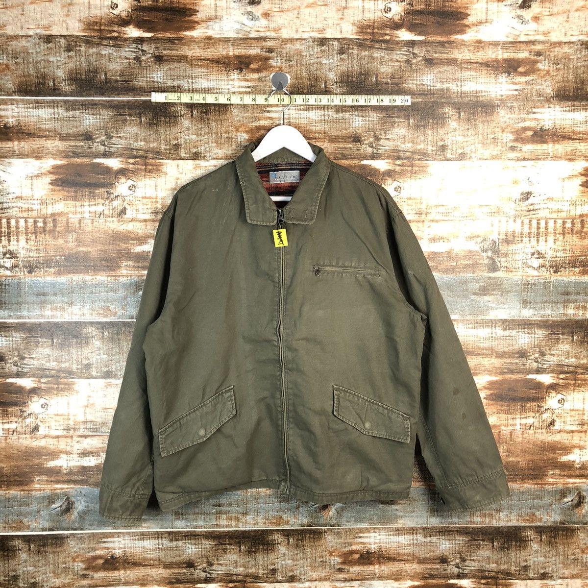 Other United Green military Bombers Jacket #A2197 Size US L / EU 52-54 / 3 - 1 Thumbnail
