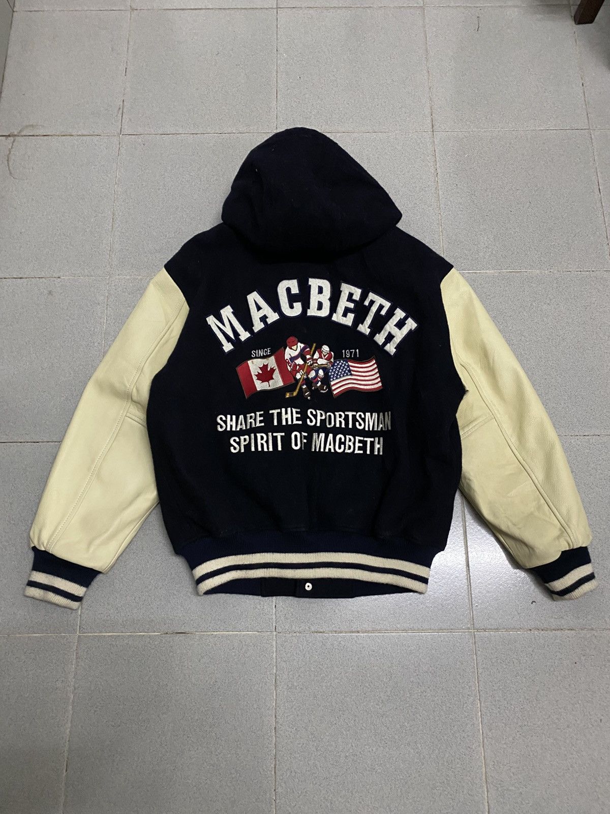 Macbeth Vintage Macbeth Sports Man Varsity Jacket Size US M / EU 48-50 / 2 - 4 Thumbnail