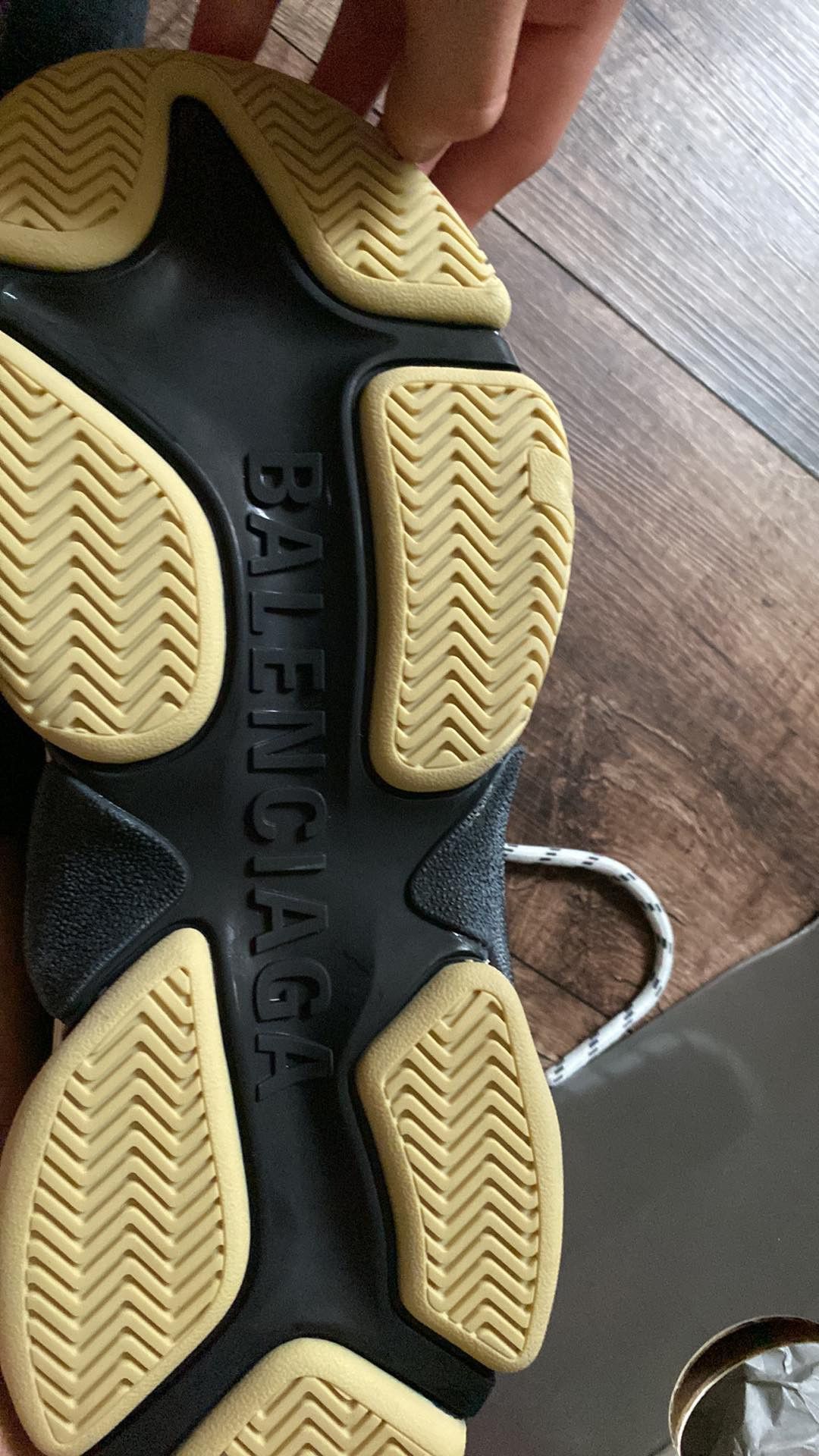 Balenciaga Balenciaga Triple S - Black Red White Size US 8 / EU 41 - 3 Thumbnail