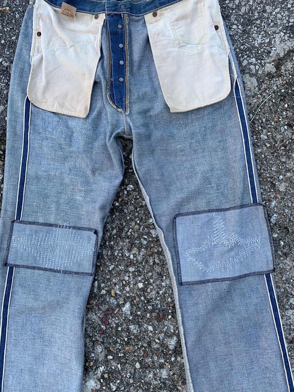 Levi's VINTAGE LEVIS 501 BIG E LVC DISTRESSED DENIM Size US 34 / EU 50 - 23 Thumbnail