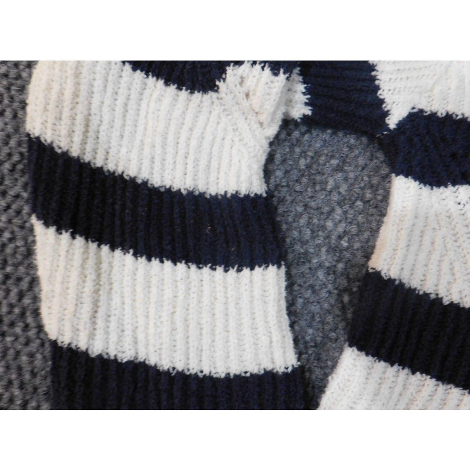 Rag & Bone rag & bone Womens Small sweater White striped knit pullover rib knit long sleeve Size S / US 4 / IT 40 - 7 Thumbnail