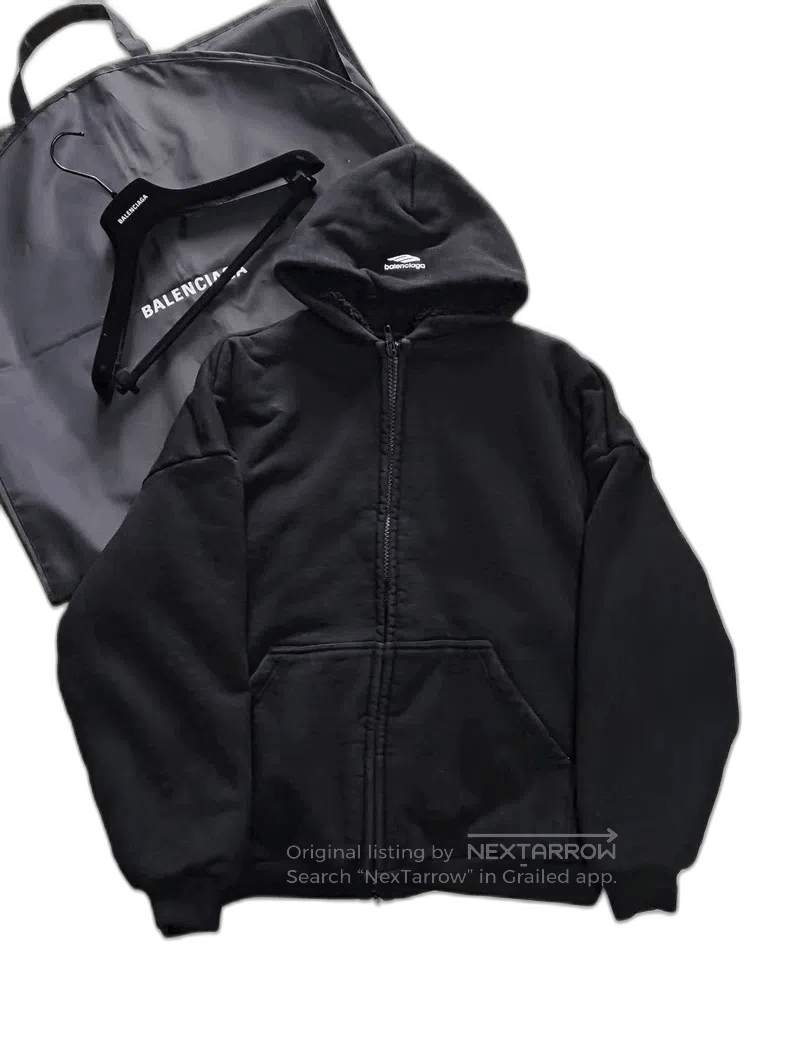 Balenciaga Balenciaga Fleece Skiwear Zip Hoodie Jacket. Size US M / EU 48-50 / 2 - 1 Thumbnail