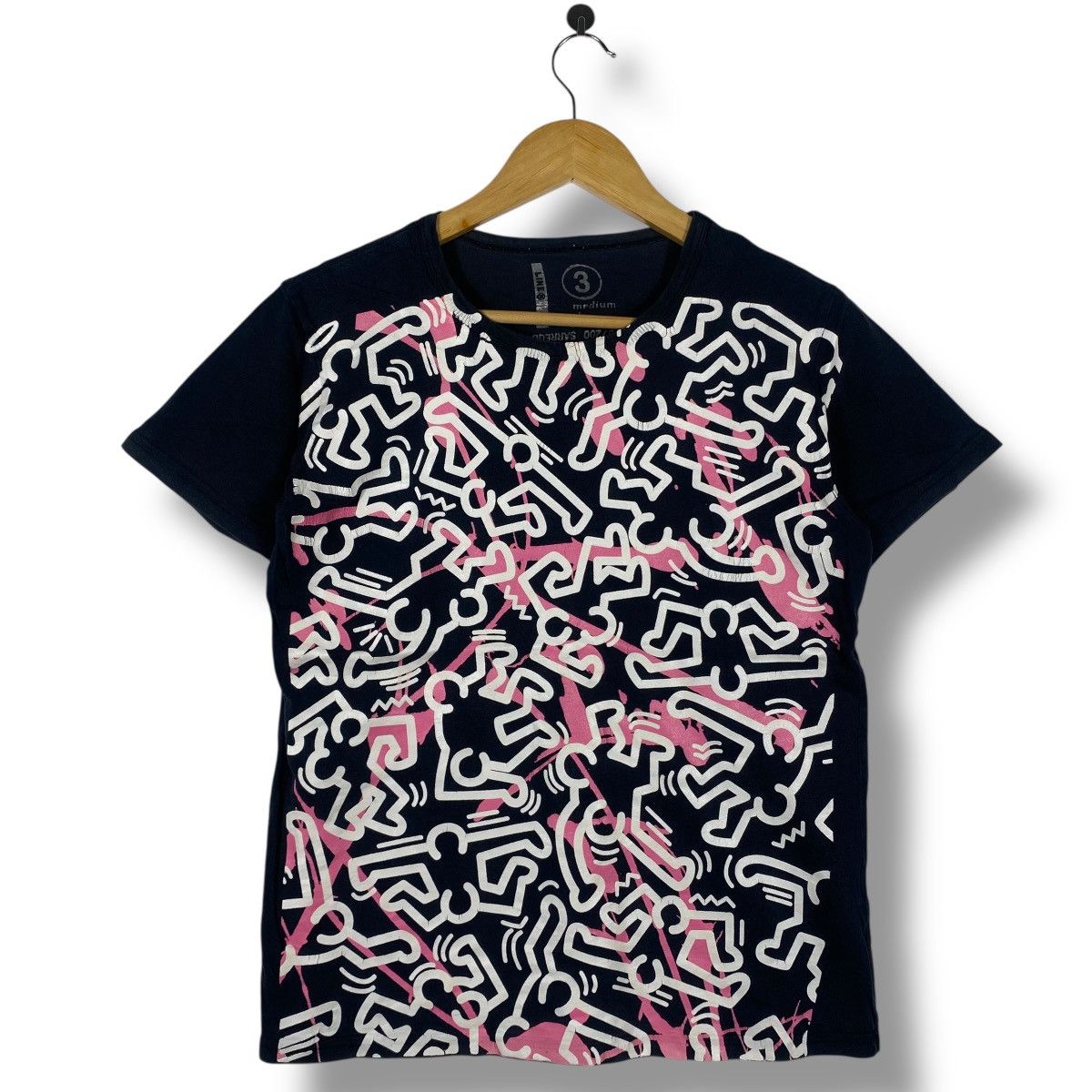 Keith Haring KEITH HARING Pop Art Fullprint Graphic Tee Shirt Medium Size Size US M / EU 48-50 / 2 - 1 Thumbnail