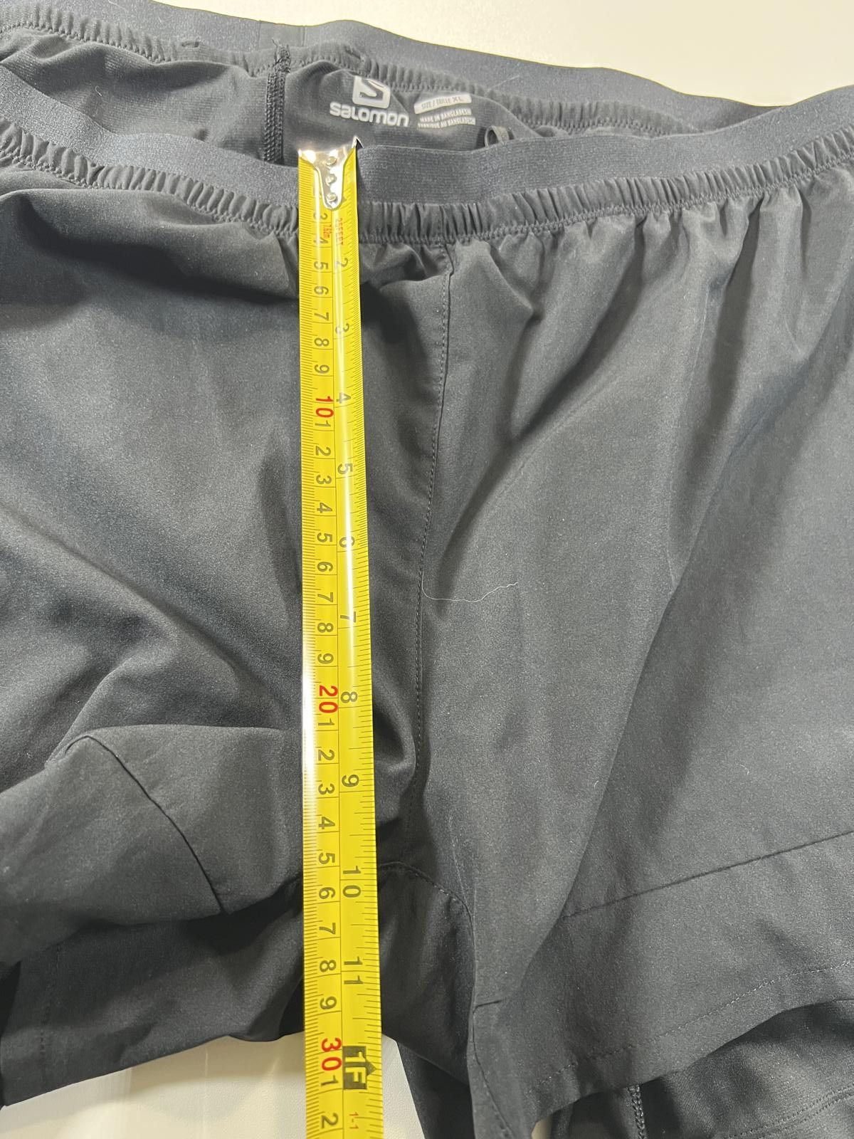 Salomon Salomon Black 2-in-1 Running Shorts Size US 32 / EU 48 - 5 Thumbnail